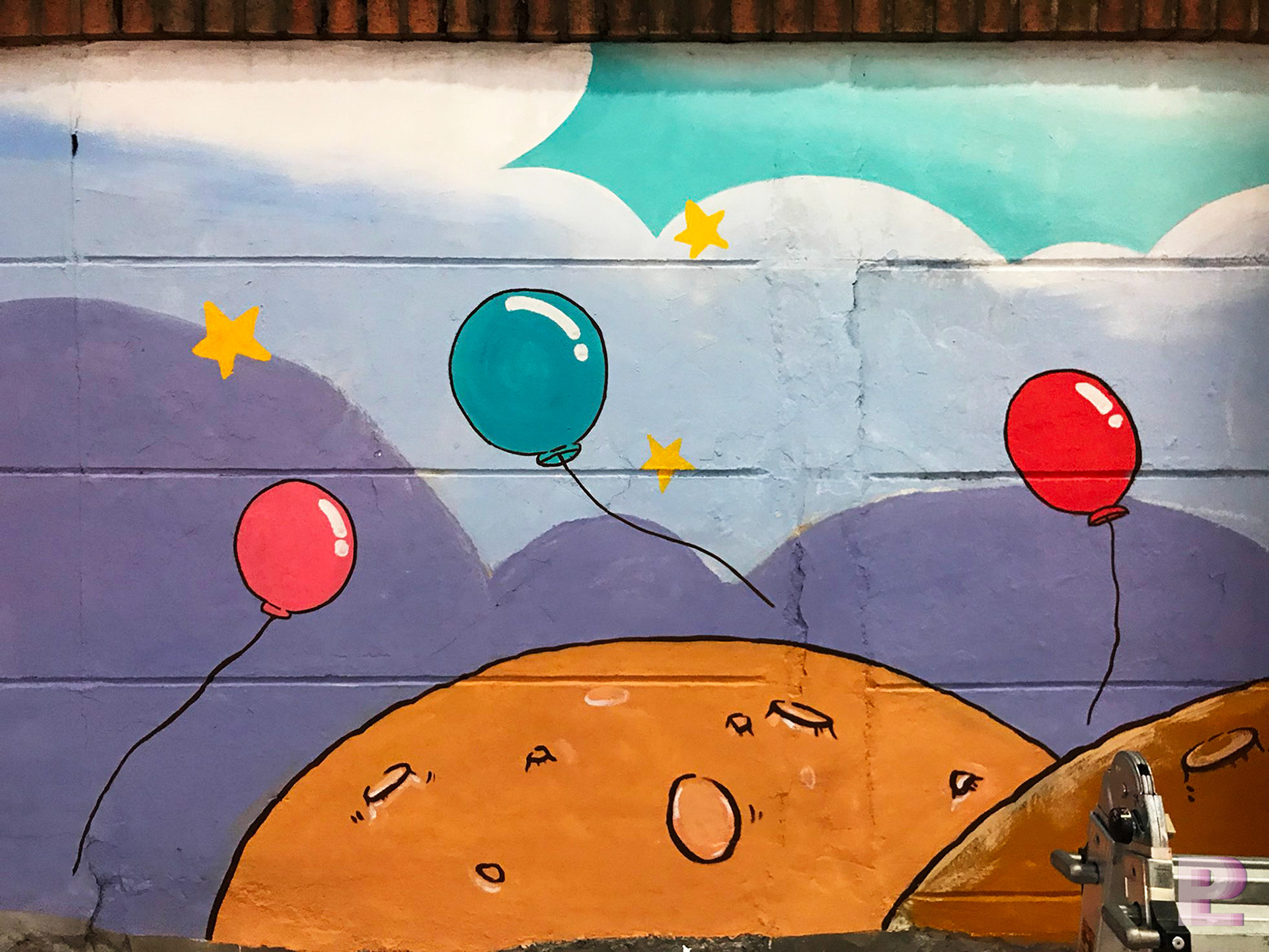 참여벽화 상세사진