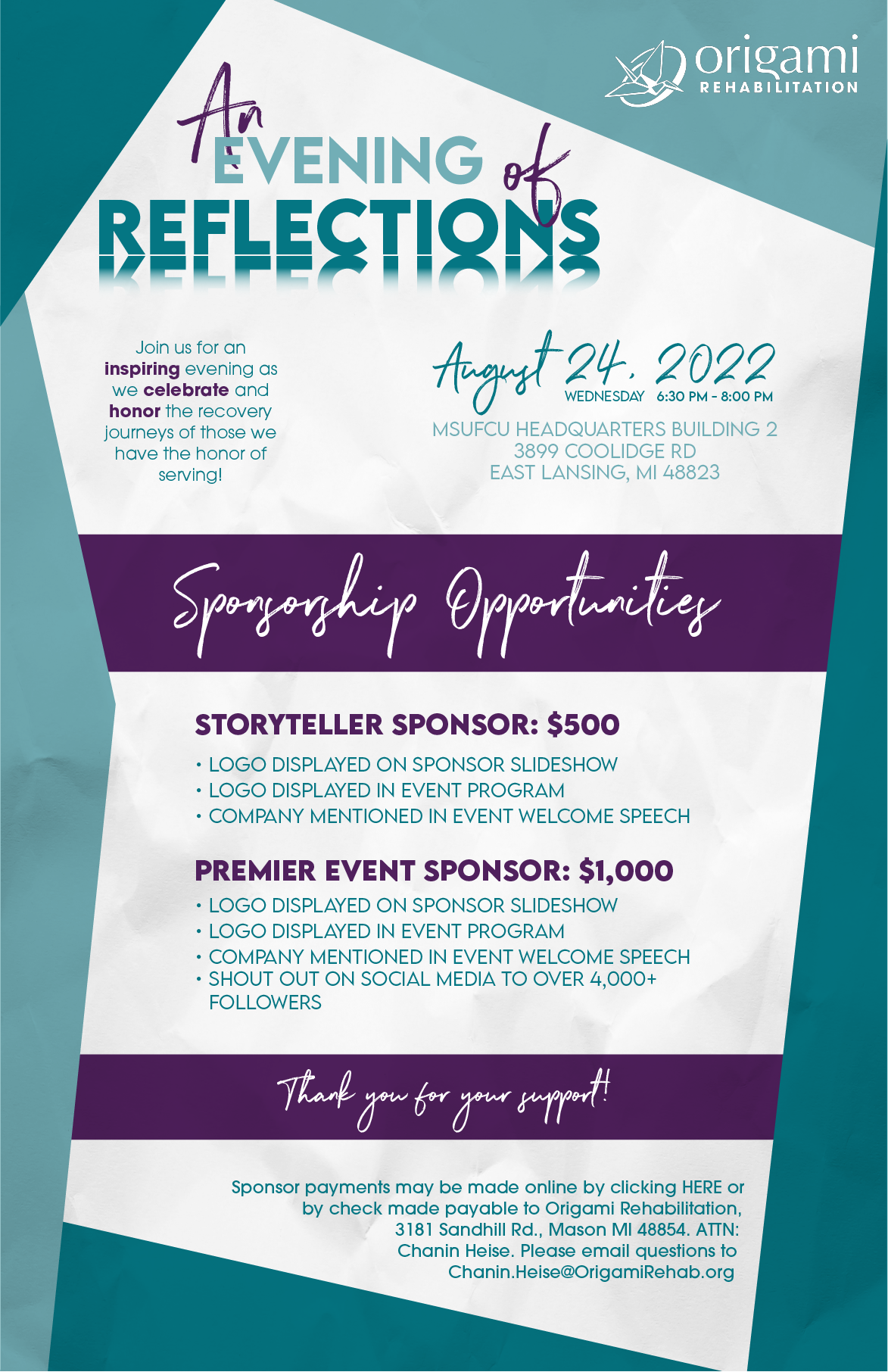 Sponsorship Opportunity