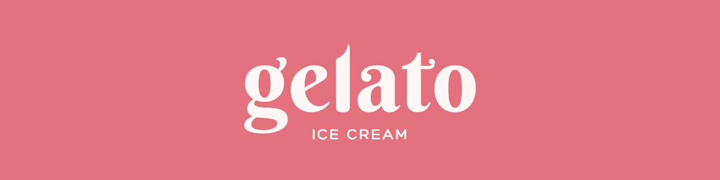 Yara Radwan - Gelato Ice Cream | Branding & Packaging