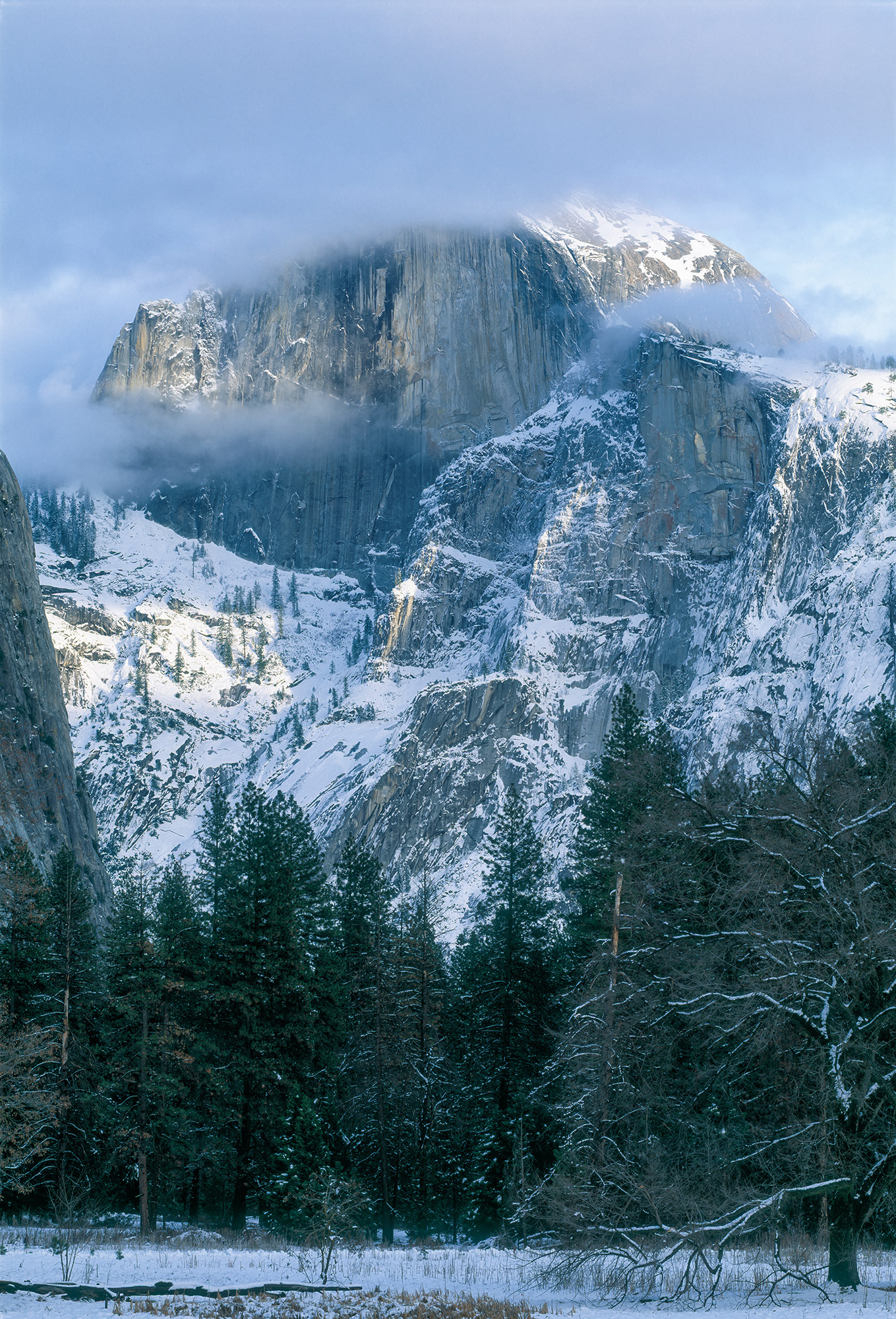 Halfdome, Winter