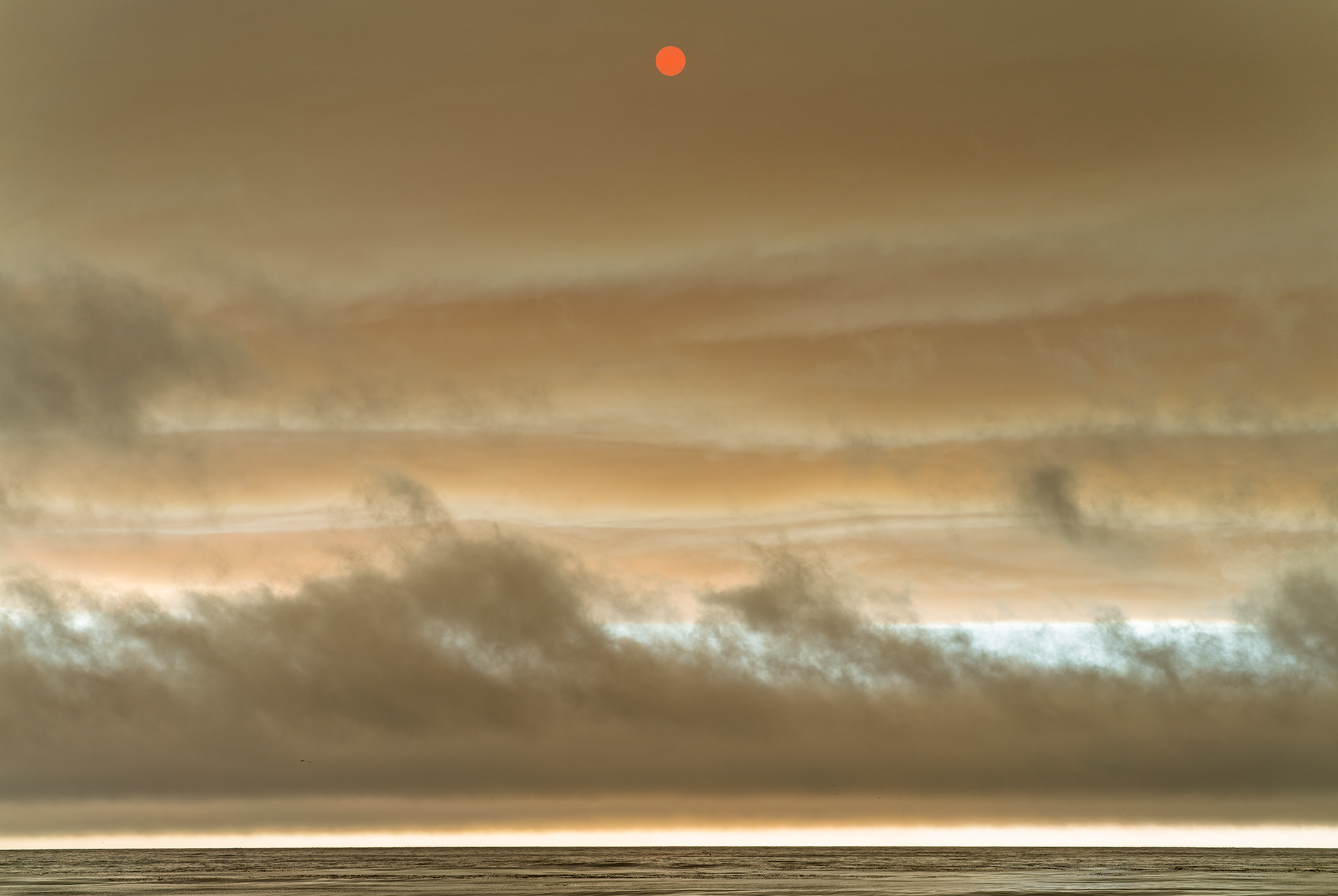 Red Sun, Carmel Beach