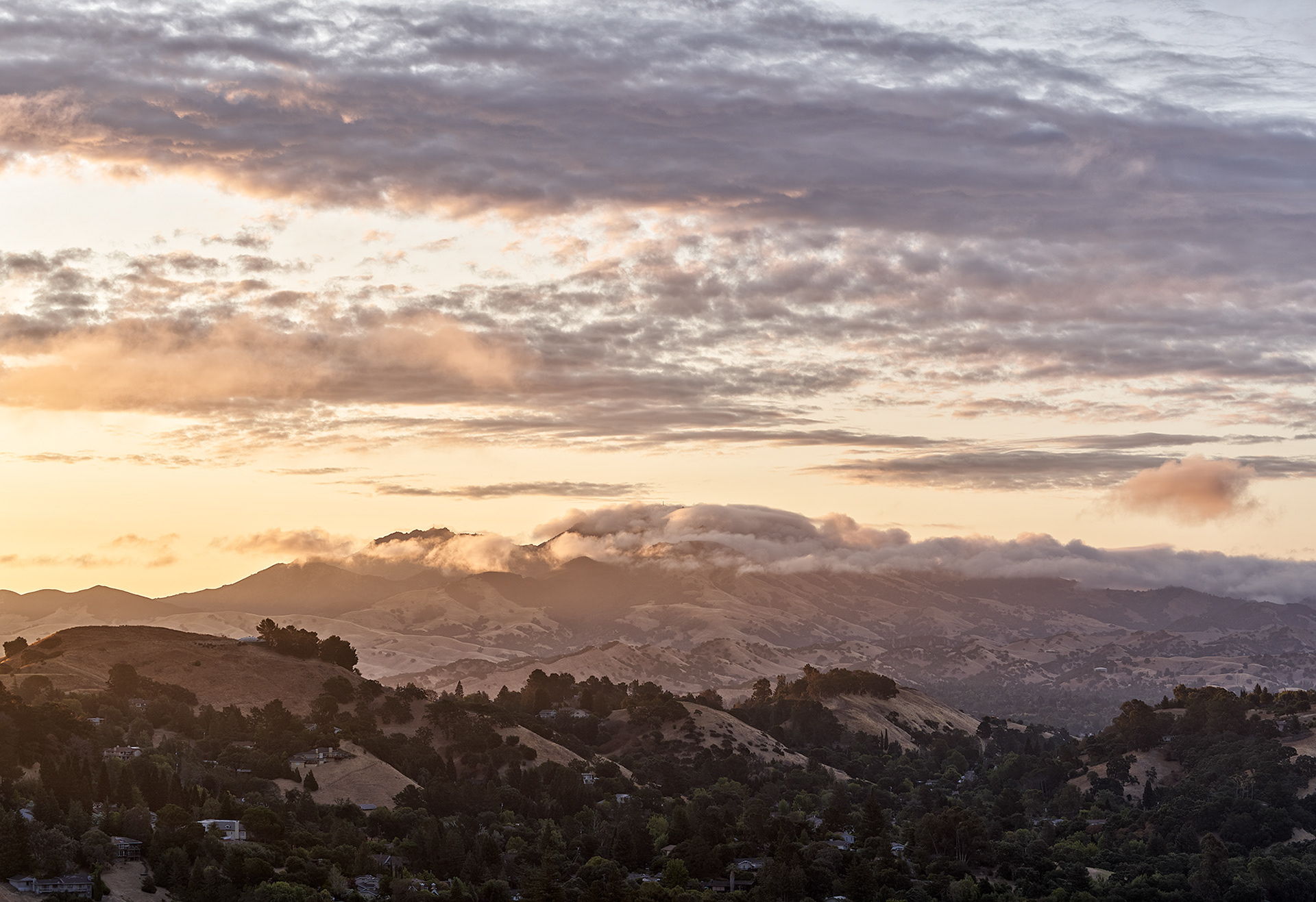 Mt. Diablo, Summer Sunrise