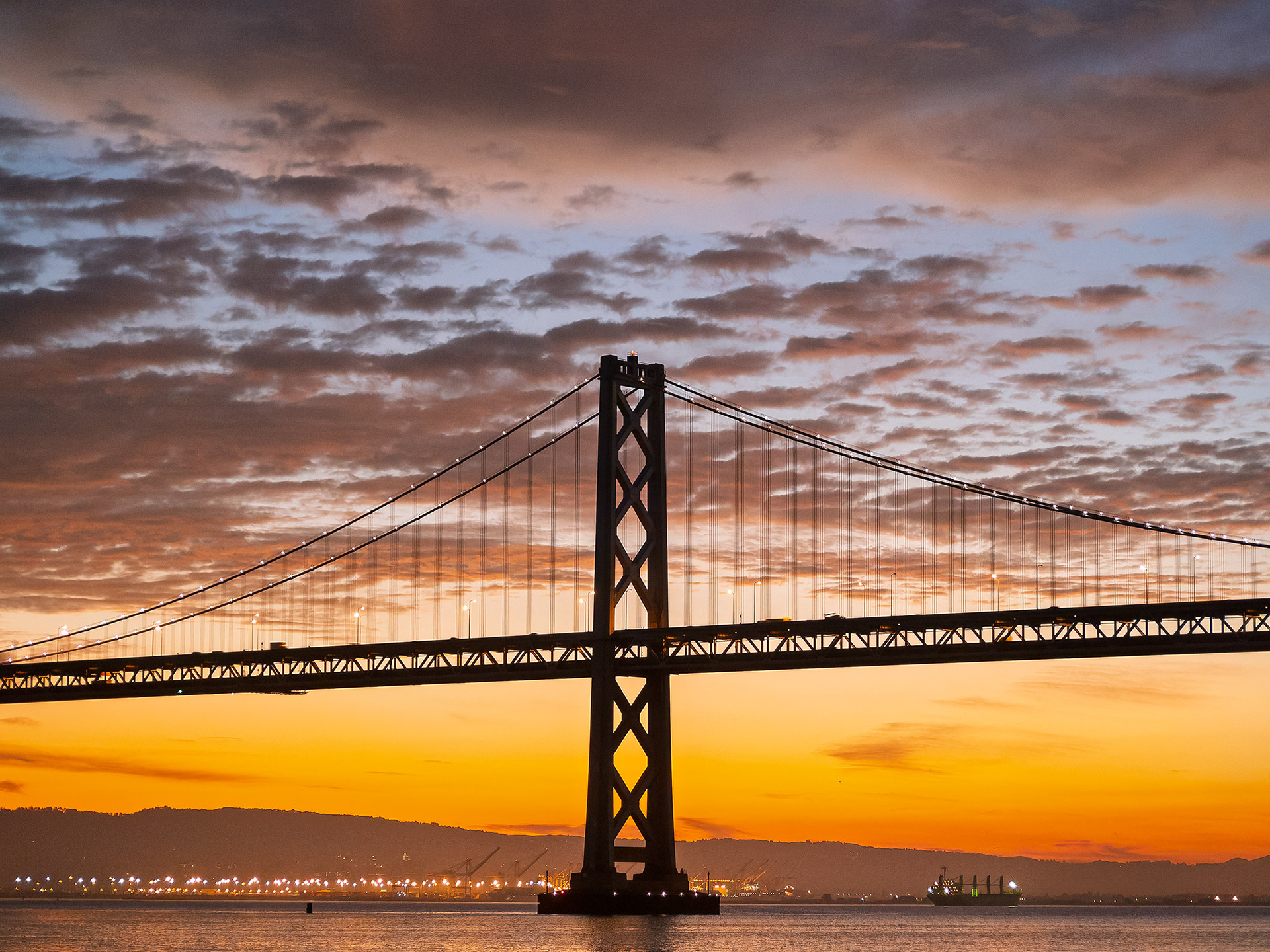 Bay Bridge, Sunrise