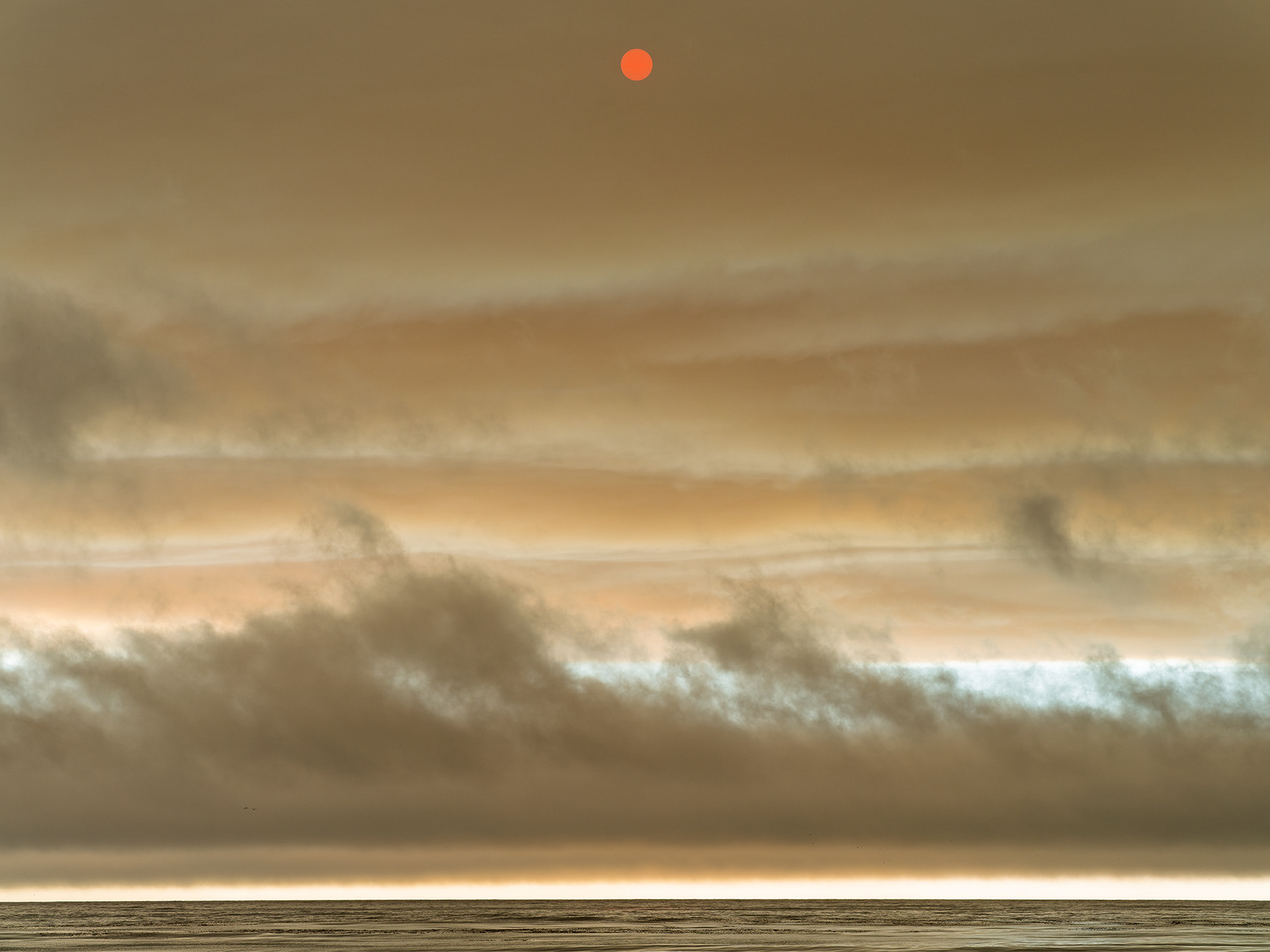 Red Sun, Carmel Beach