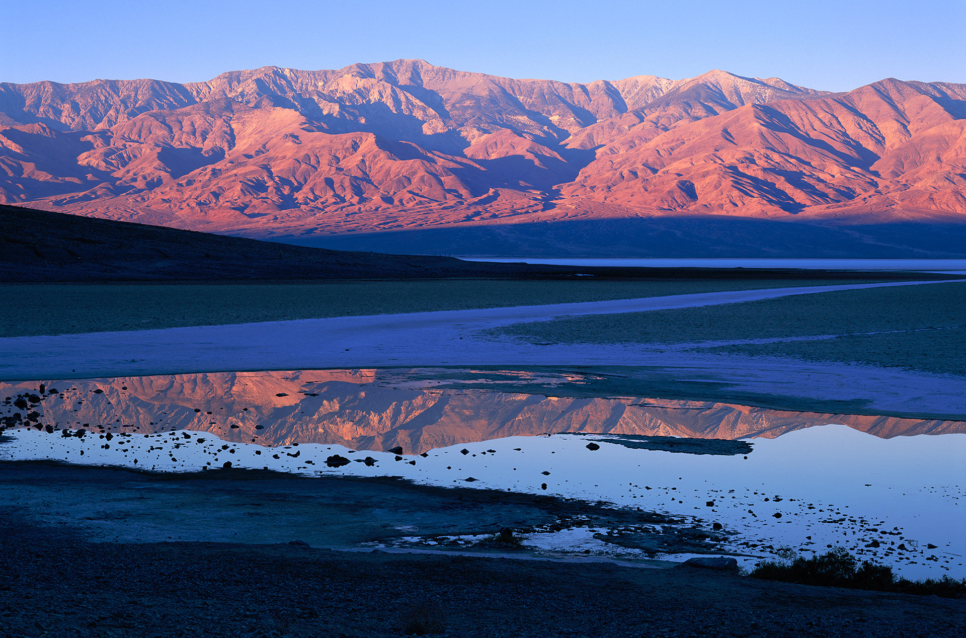 Badwater Sunrise Reflections
