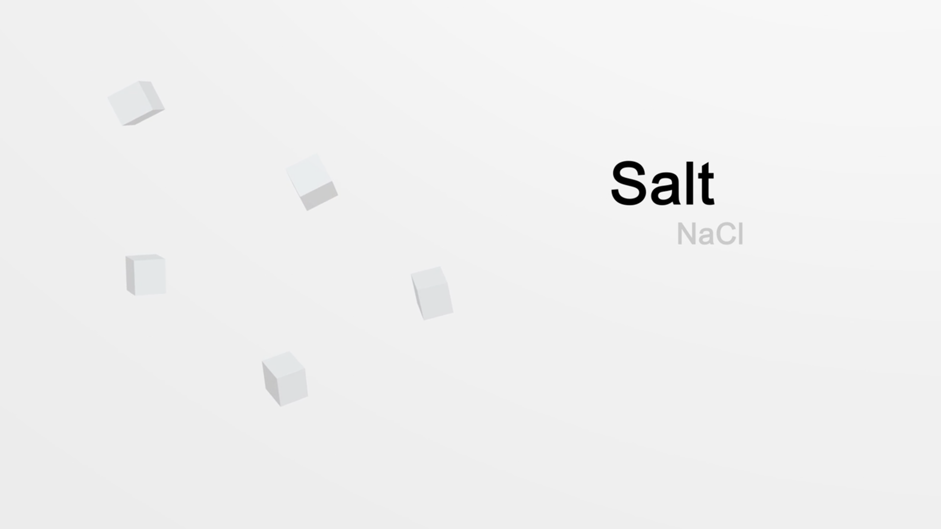 Salt Water Still / 3ds Max and After Effects / 2018