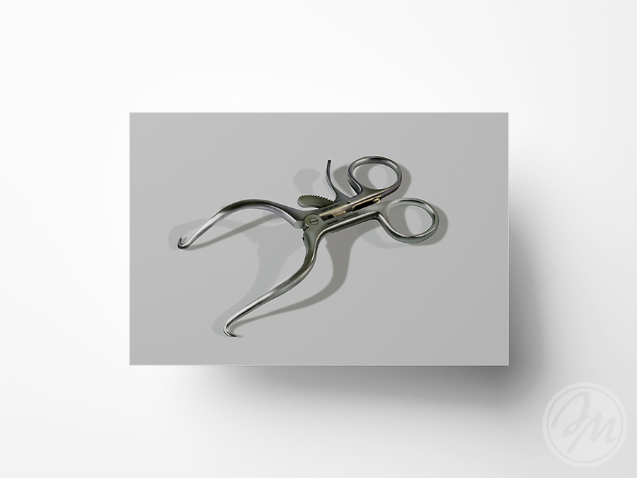Surgical Clamp / Photoshop / 2017