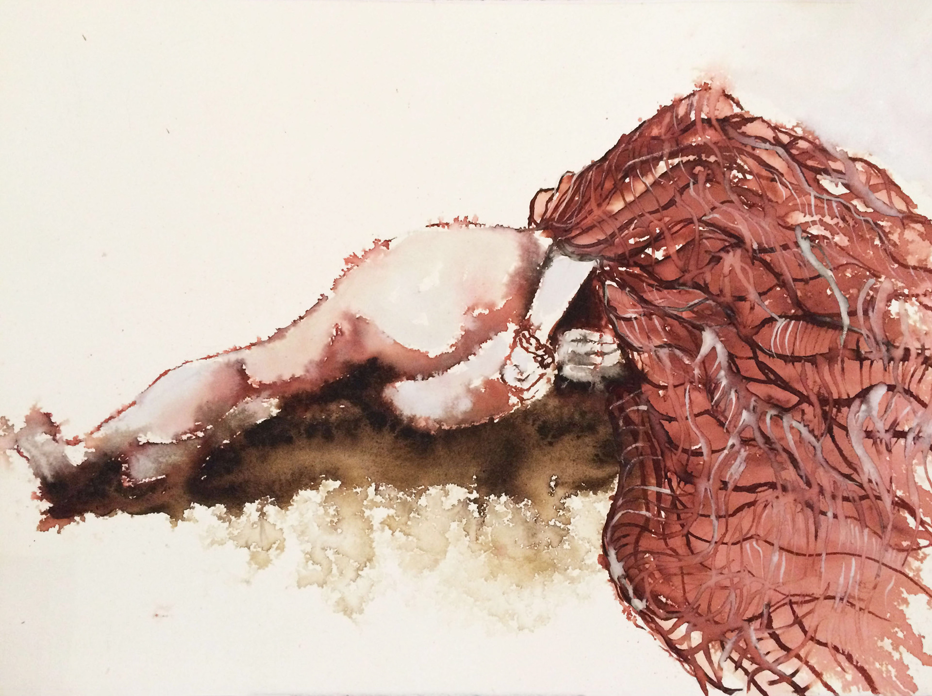 Nameless commodity, 2015, ink on Fabriano paper, 35cm x 45cm