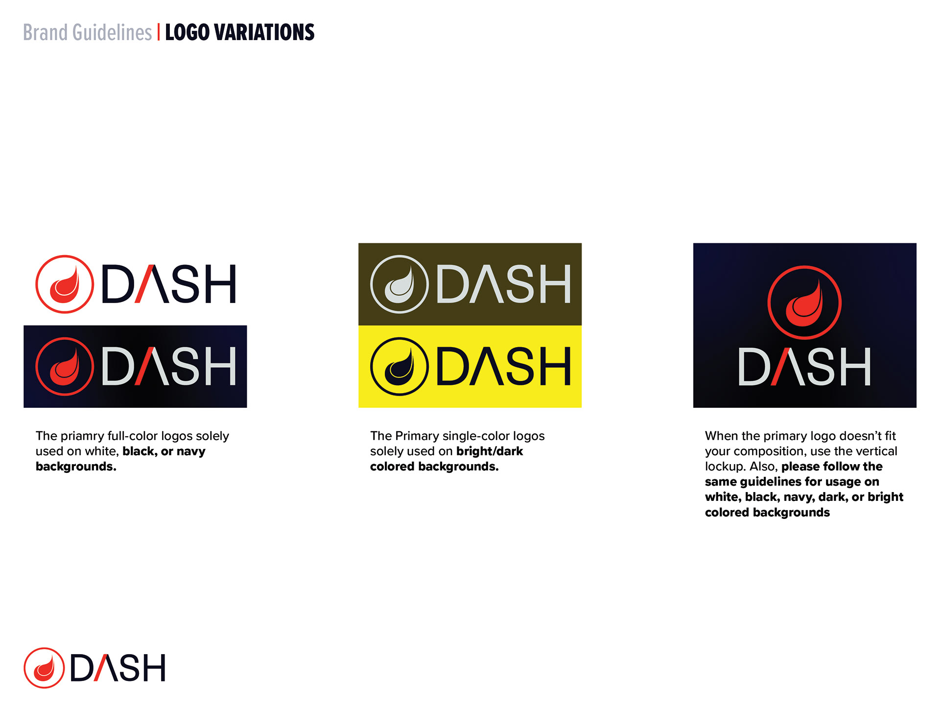 Logo variations