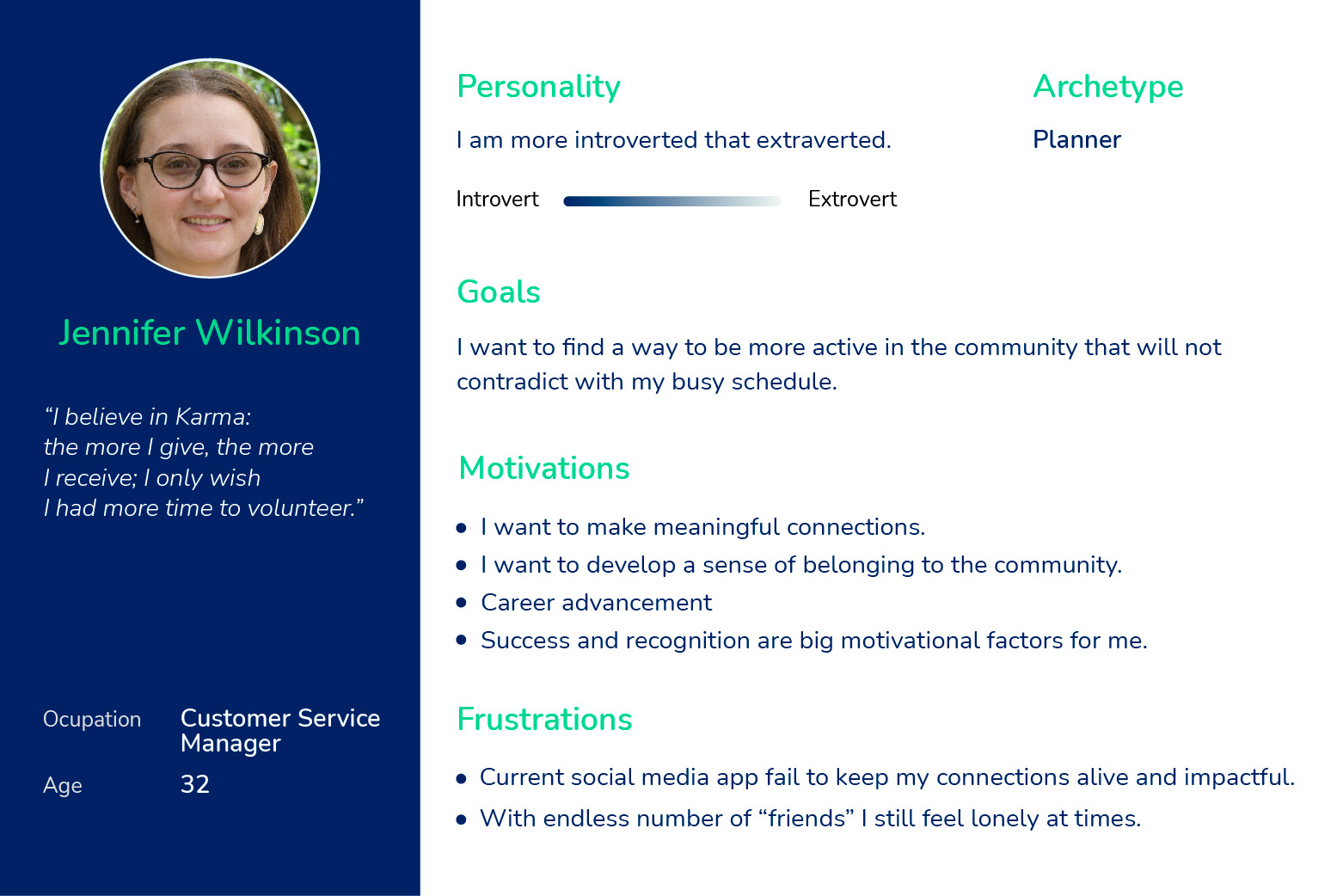 user persona 1