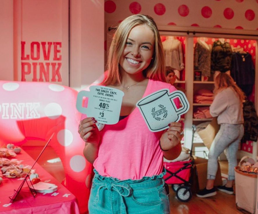 Me at our In-store event