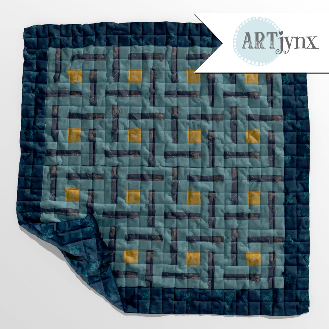 Same square stitch different pattern