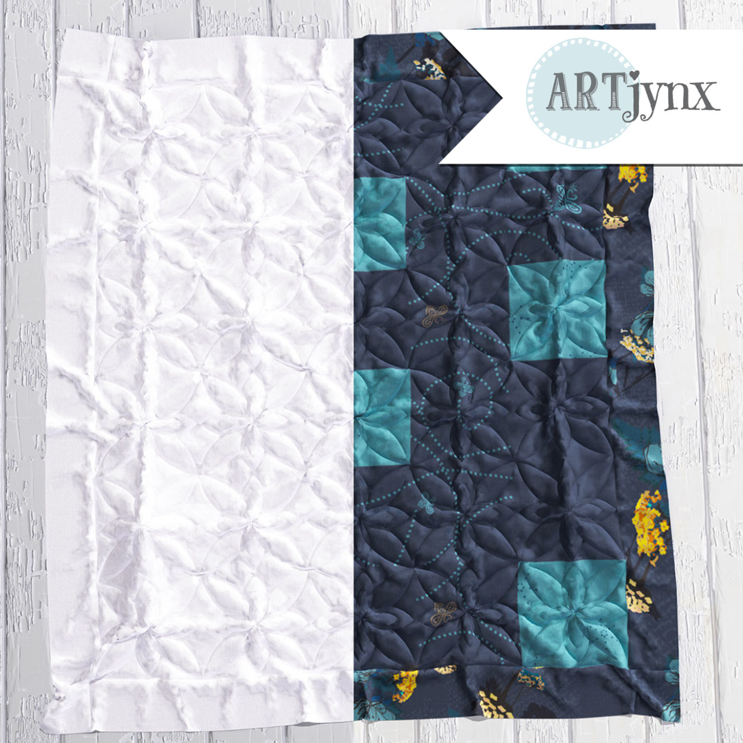 Flower stitch with pattern