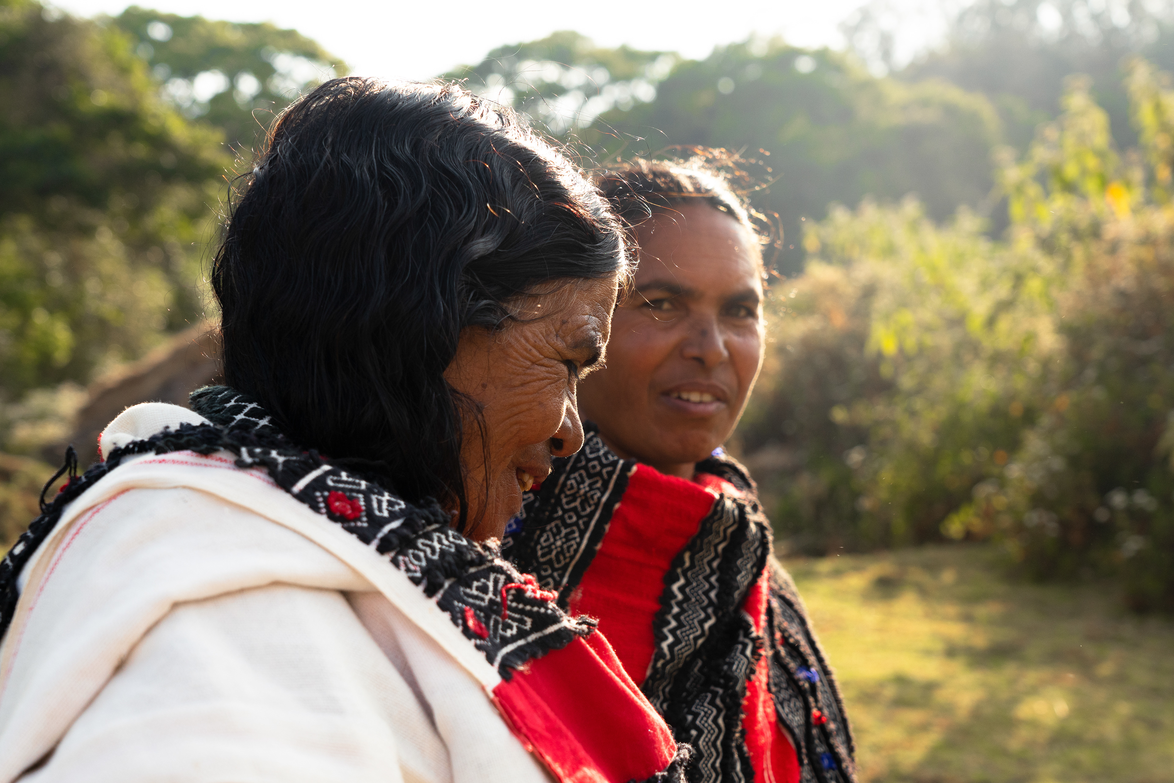 Toda Women in traditional attire