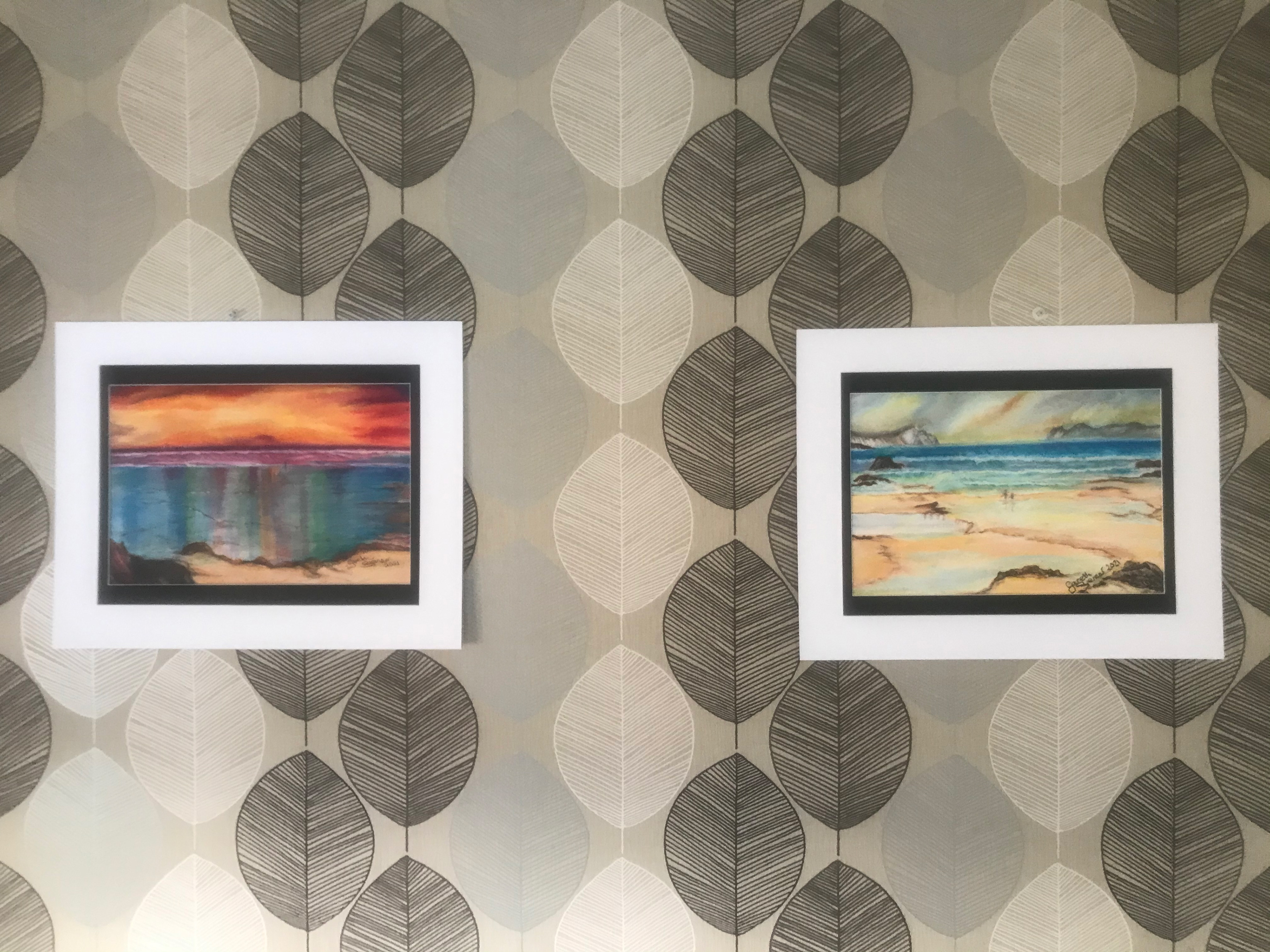 Ocean Scene In Pastel