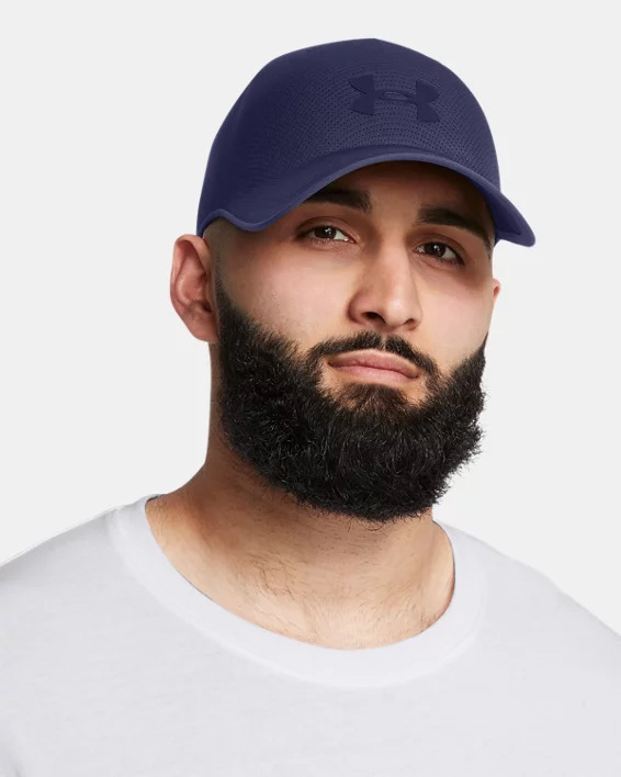 Muhammad Abbasi | Under Armour | Hats & Accessories | Navy hat, white crew neck t-shirt