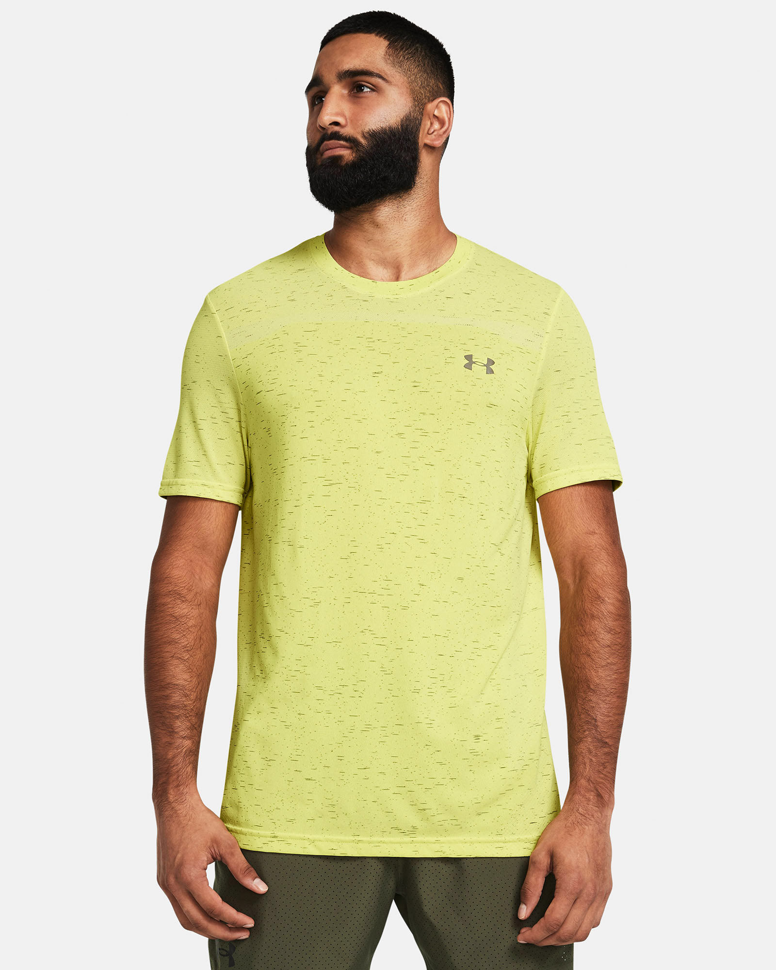 Muhammad Abbasi | Under Armour | Ecom Shoot | Light yellow speckled tee