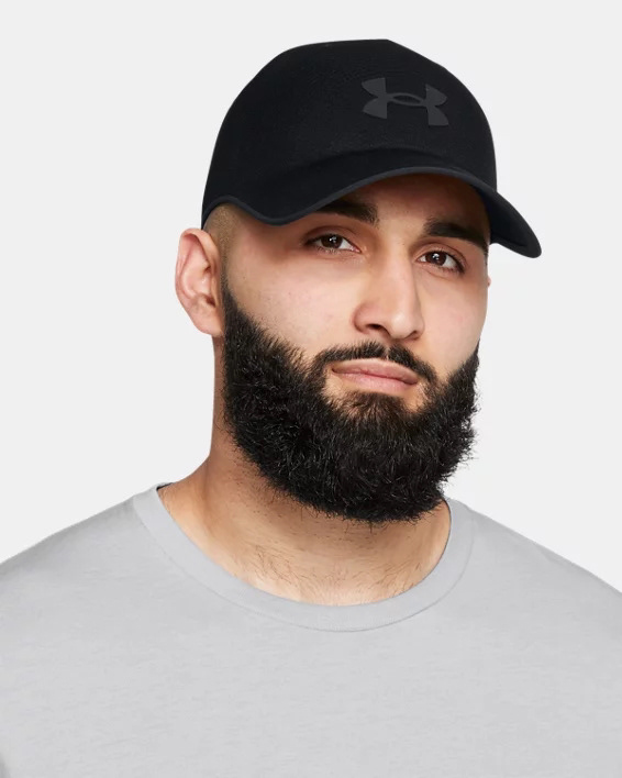 Muhammad Abbasi | Under Armour | Hats & Accessories | Black hat, light grey t-shirt
