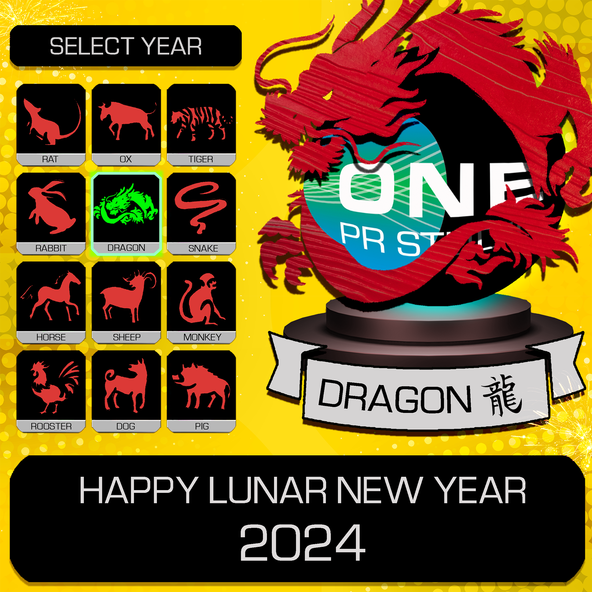 A gaming themed Lunar New Year post
