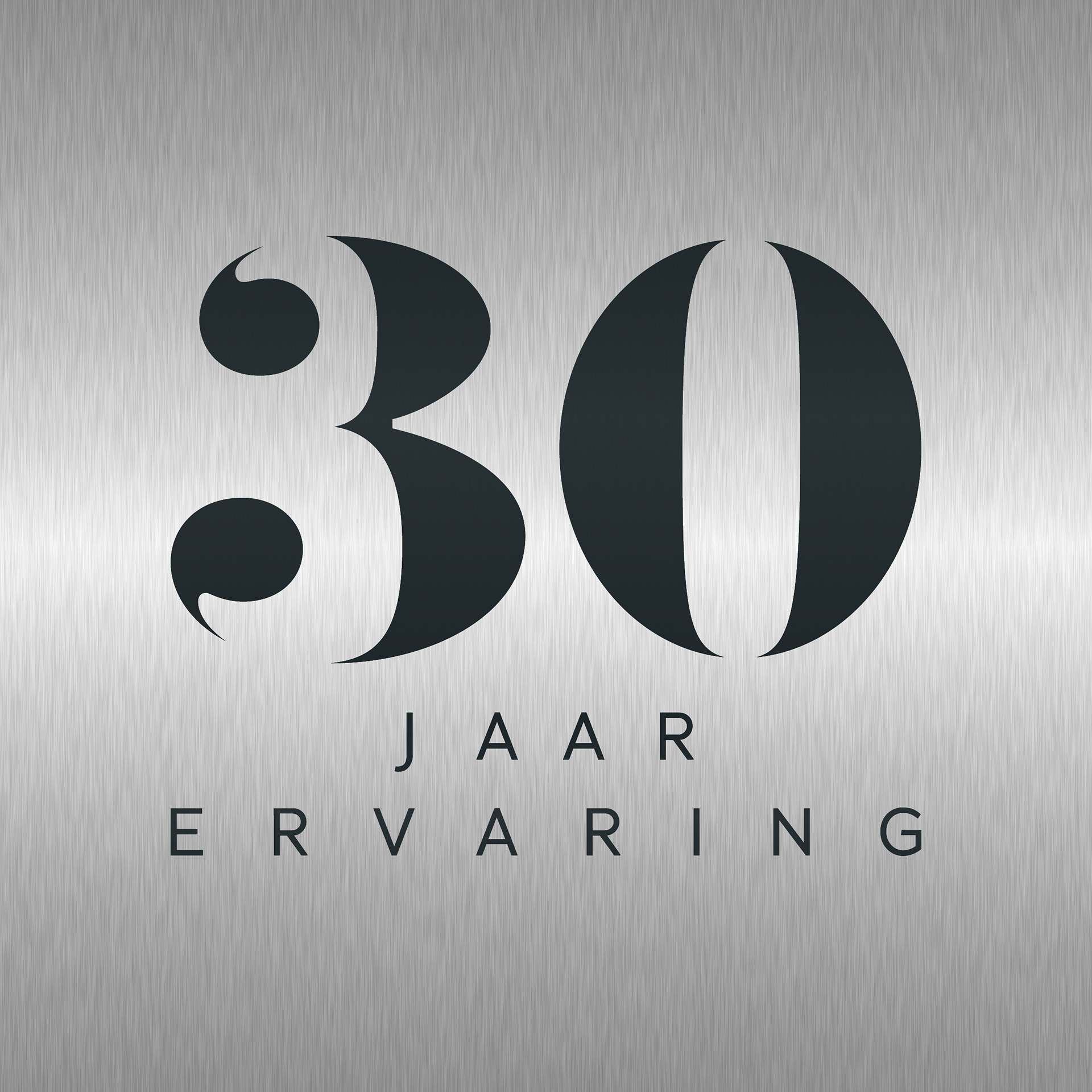 30 Jaar ervaring in ontwerp, productie en montage van belettering