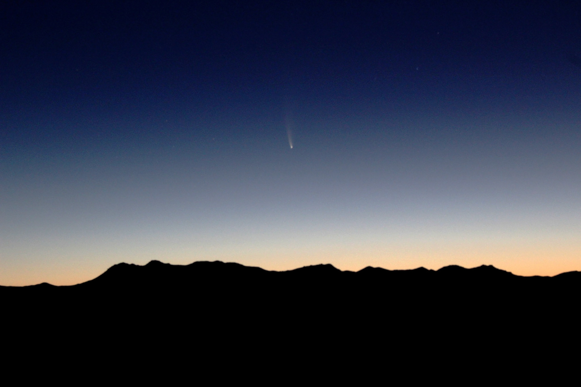 neowise el mirage dry lake bed 2020