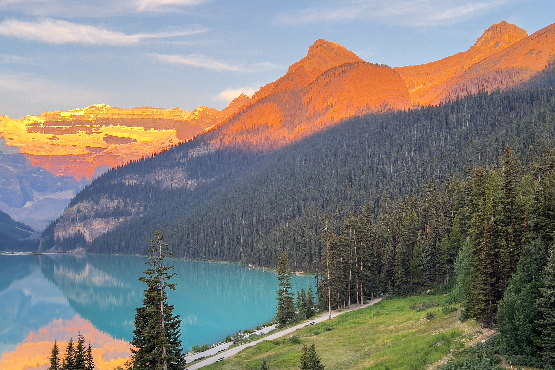 Lake Louise Sunrise