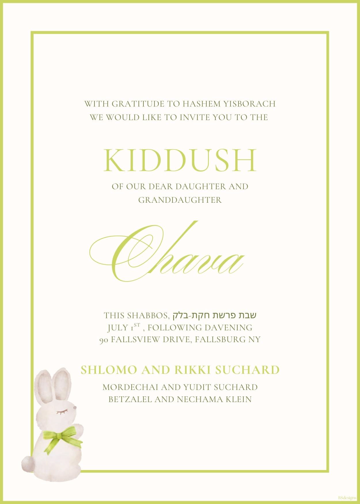 Kiddush #16