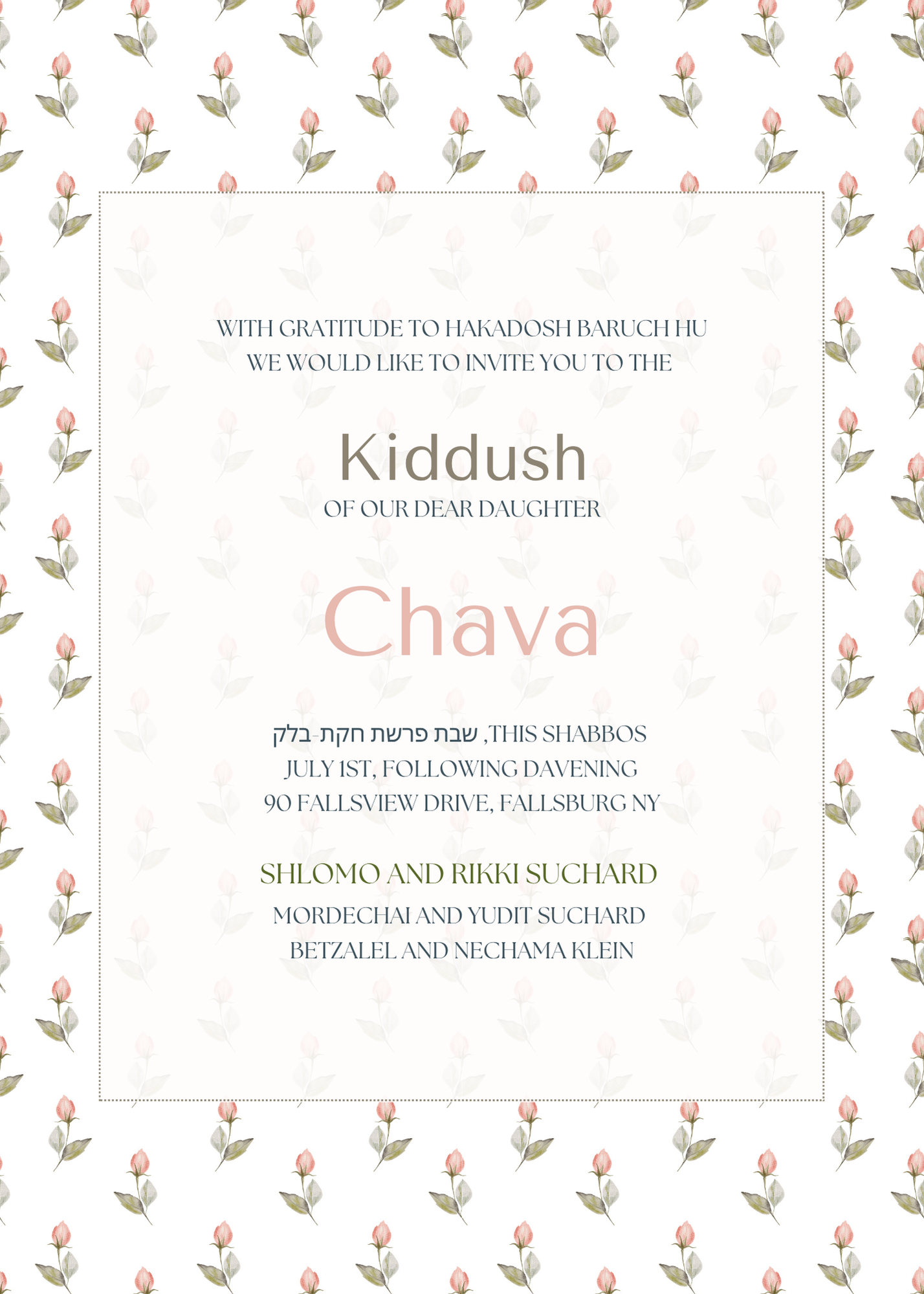 Kiddush #34