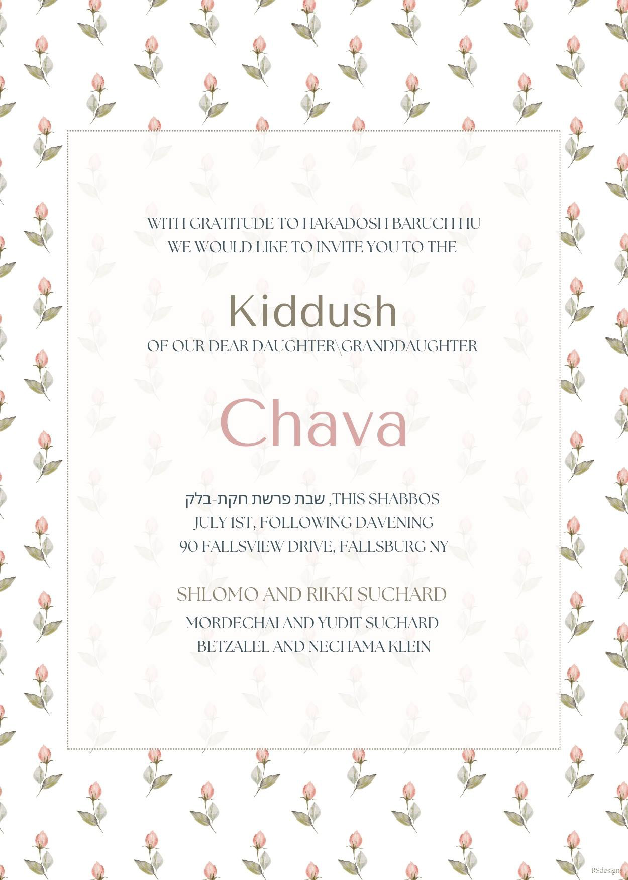 Kiddush #43