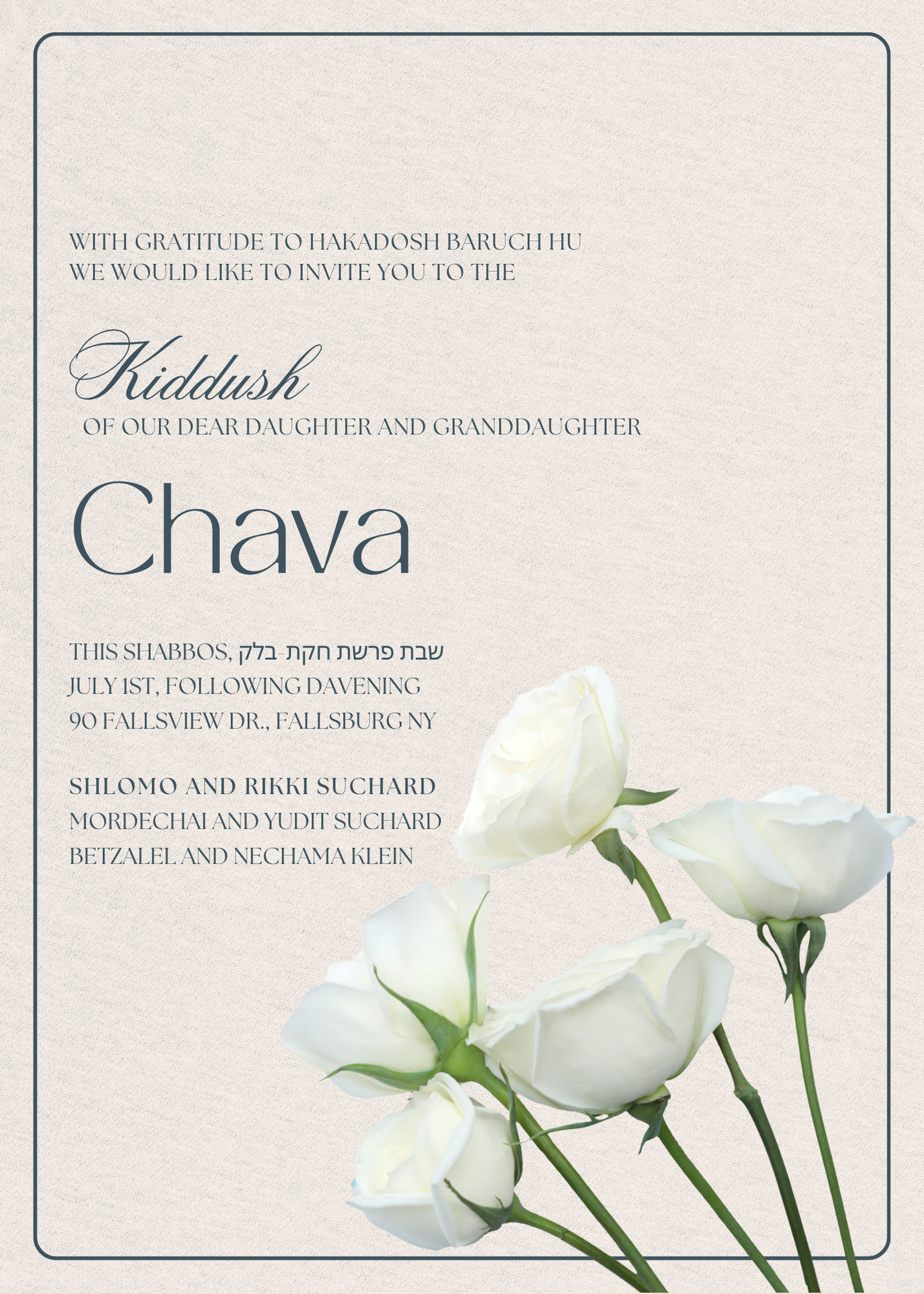 Kiddush #15