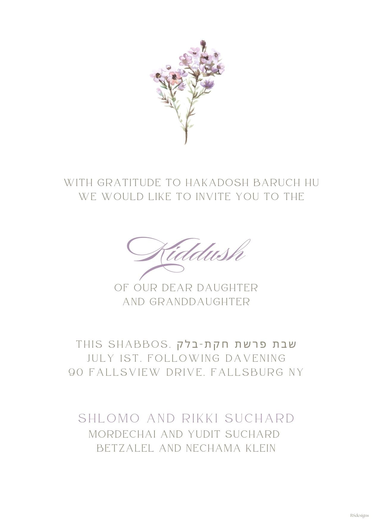 Kiddush #12