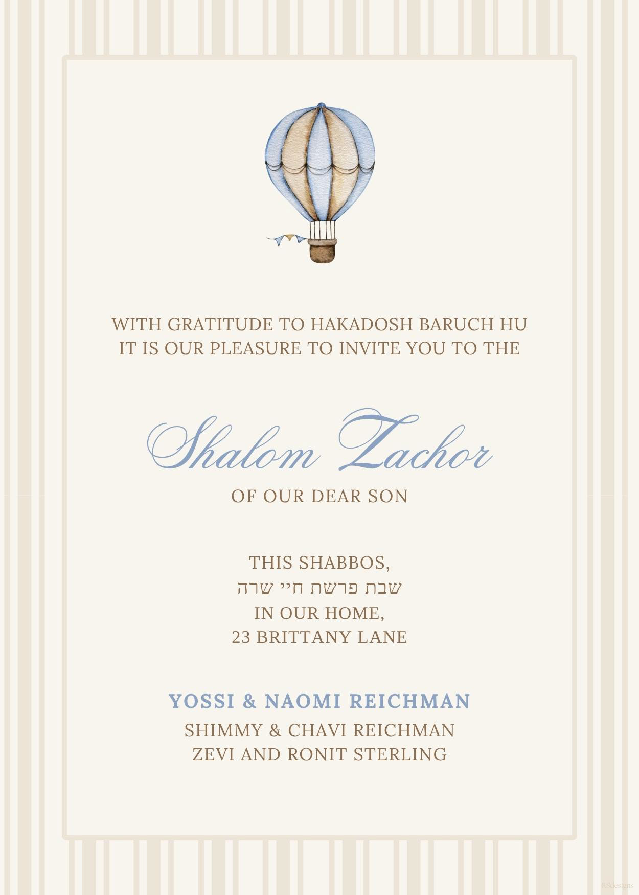 Shalom Zachor #4