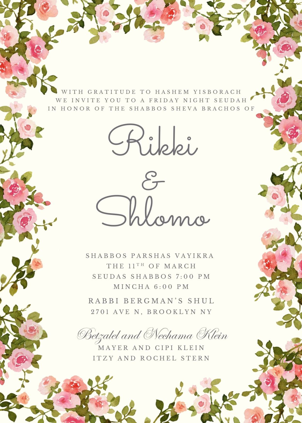 Sheva Brachos #5