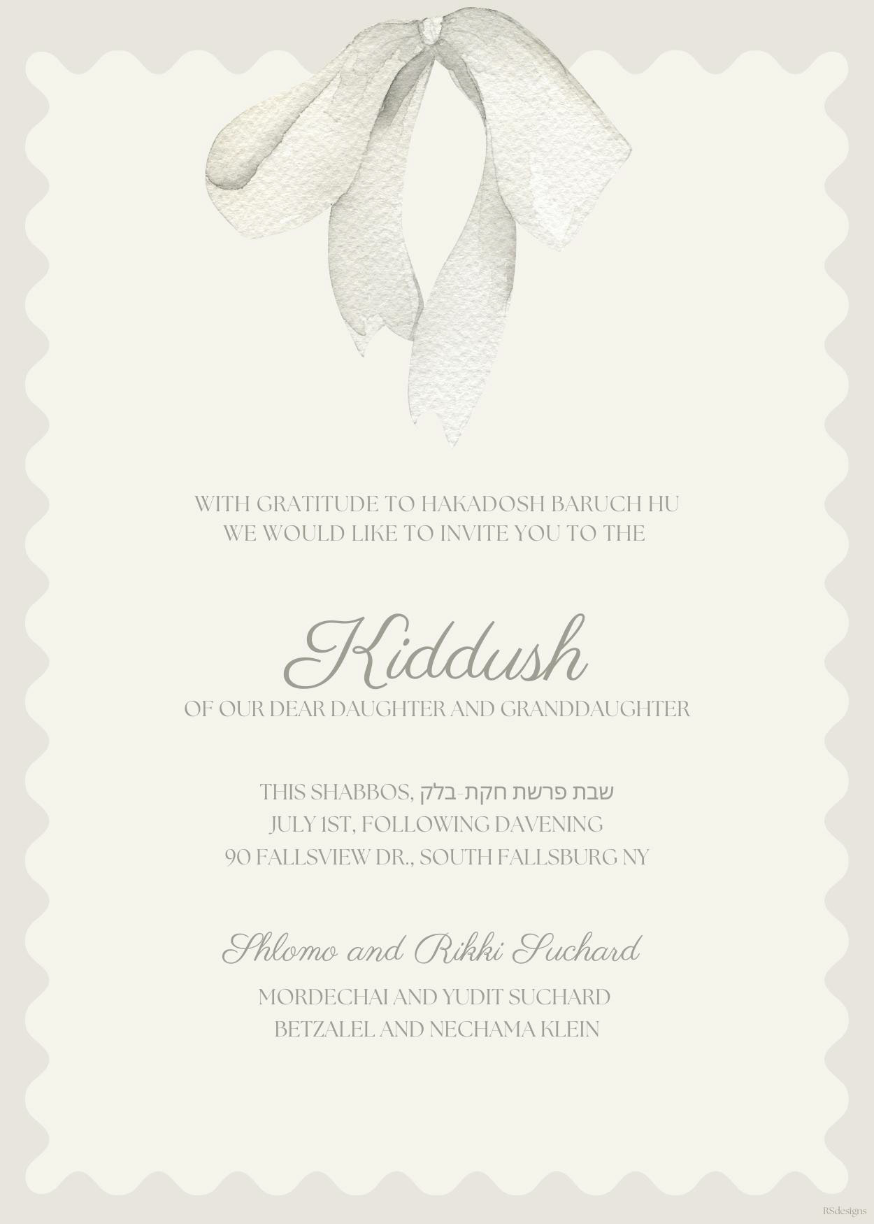 Kiddush #33