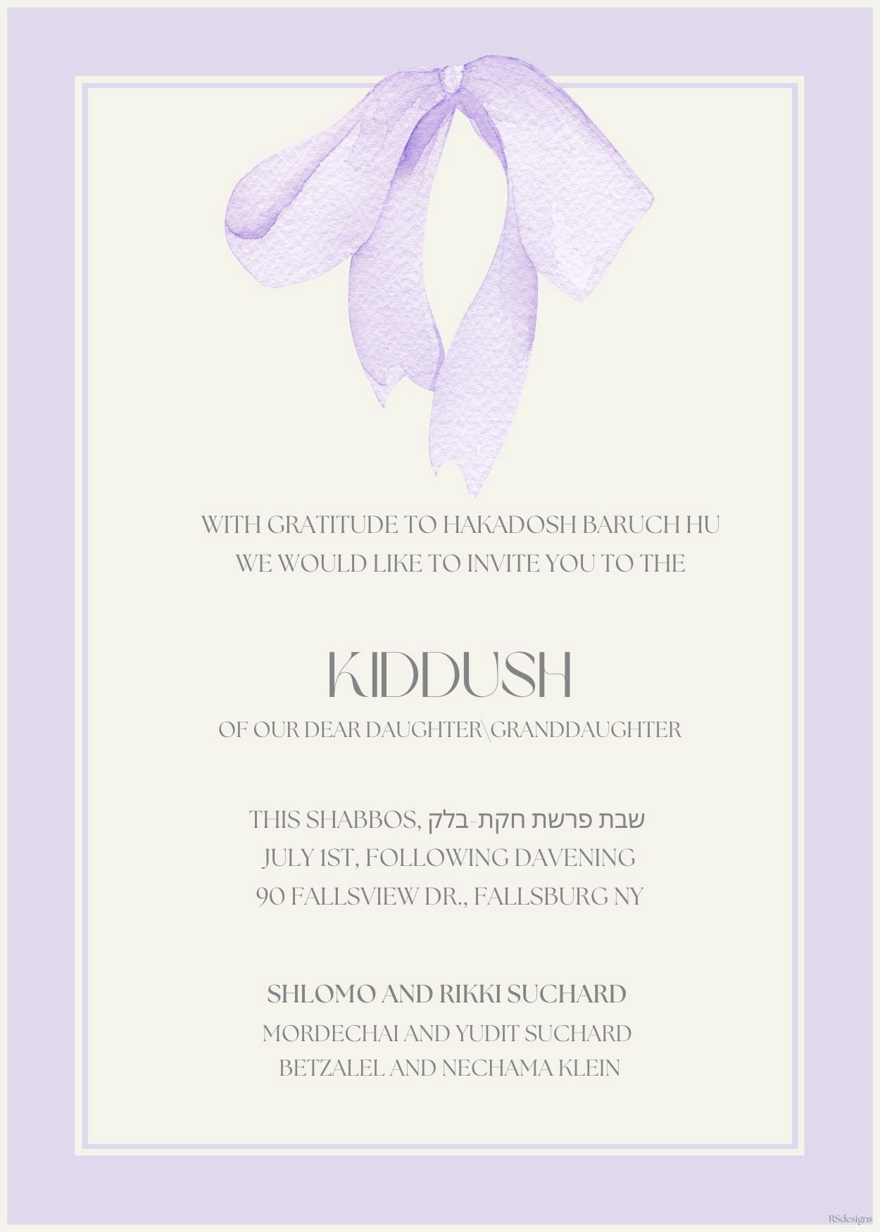 Kiddush #31