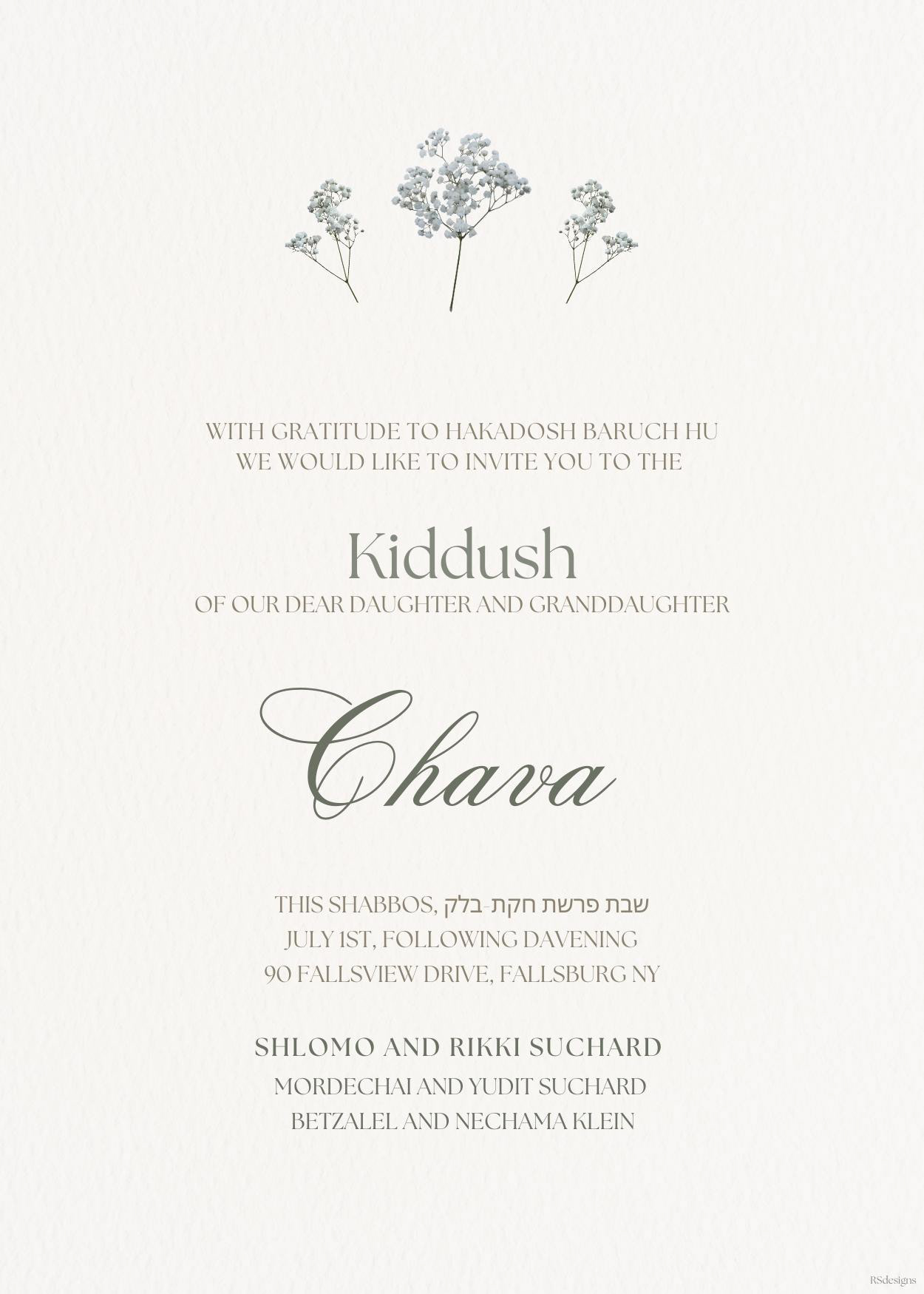 Kiddush #7