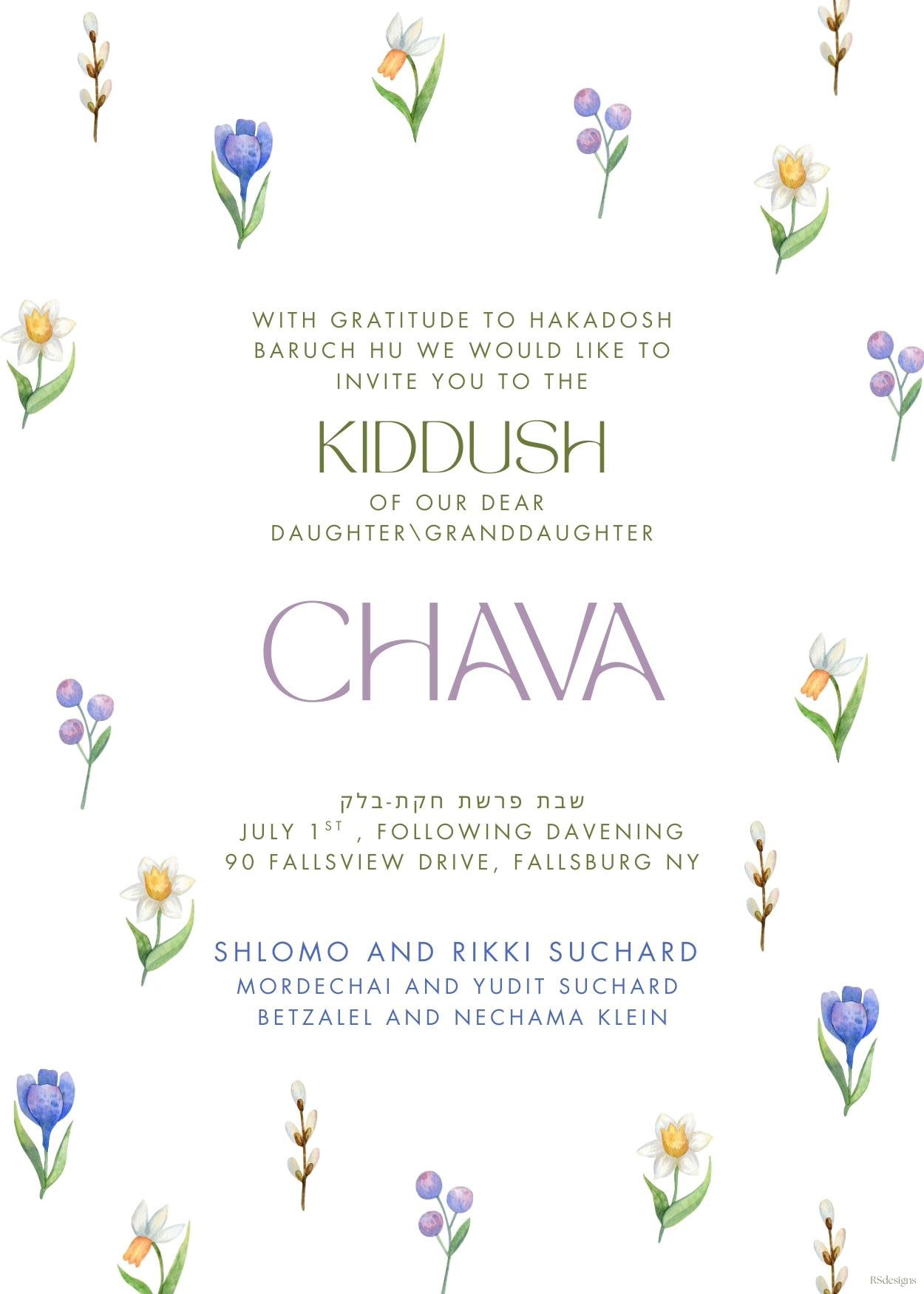 Kiddush #57