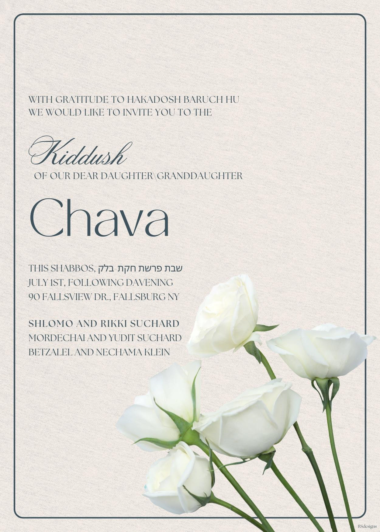 Kiddush #27