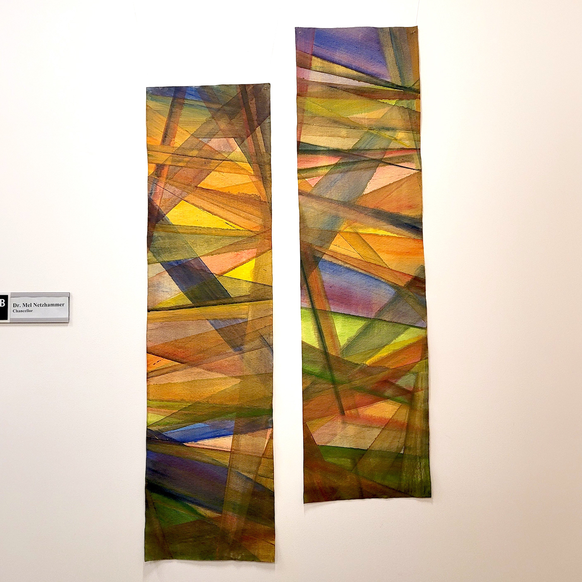 Refractions at WSU Vancouver Chancellor's Office, 2021