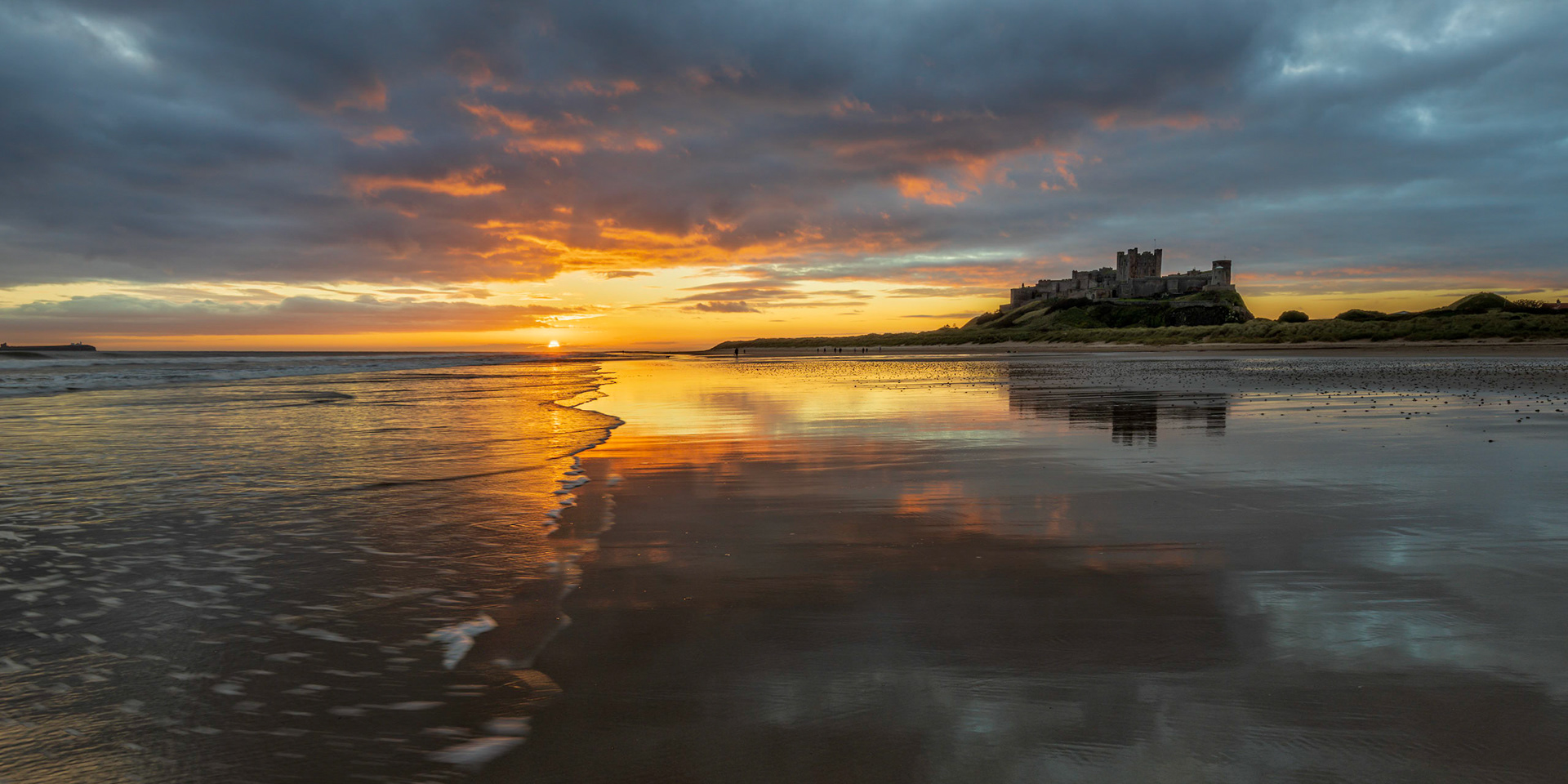Bamburgh sunrise