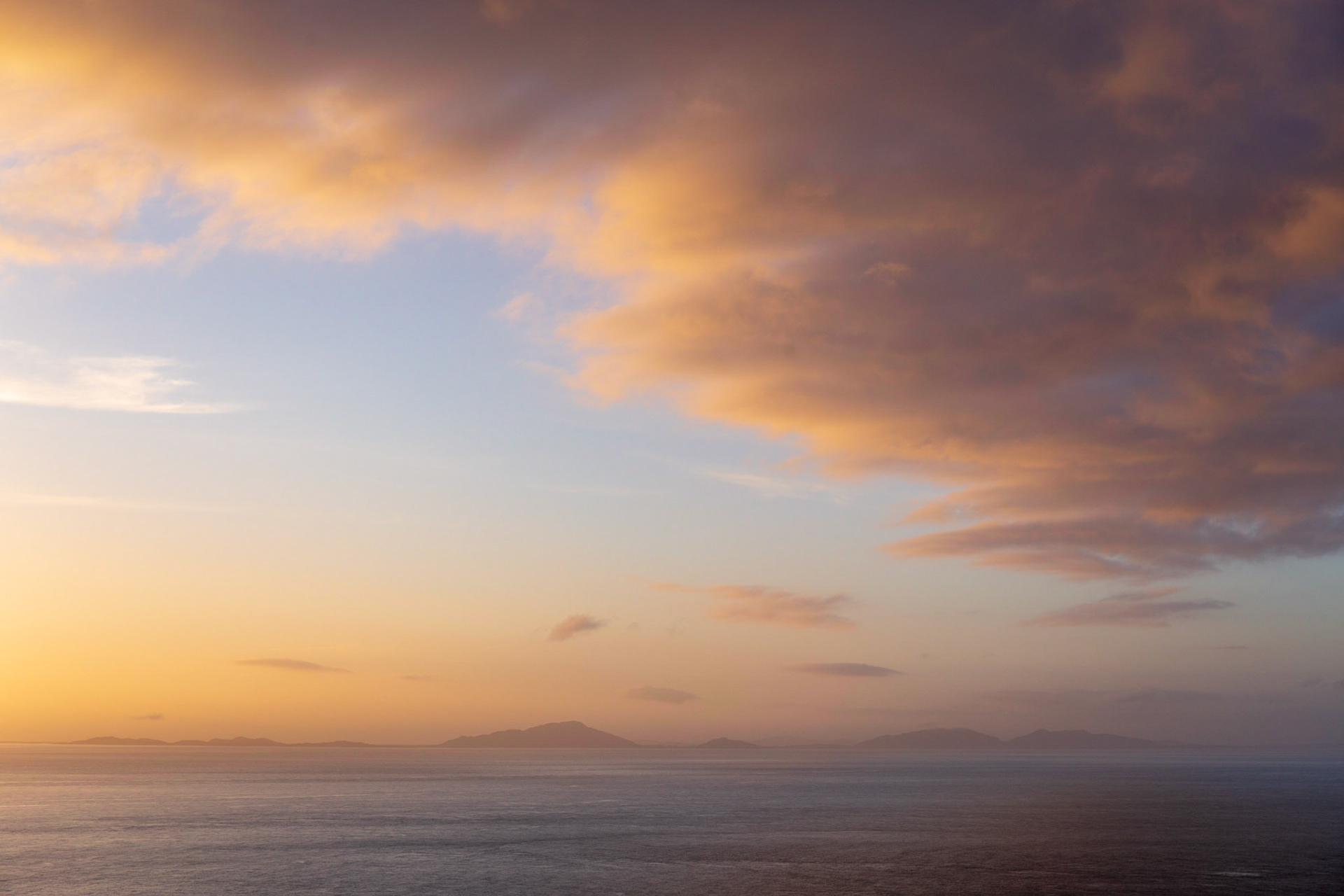 Neist point sunset