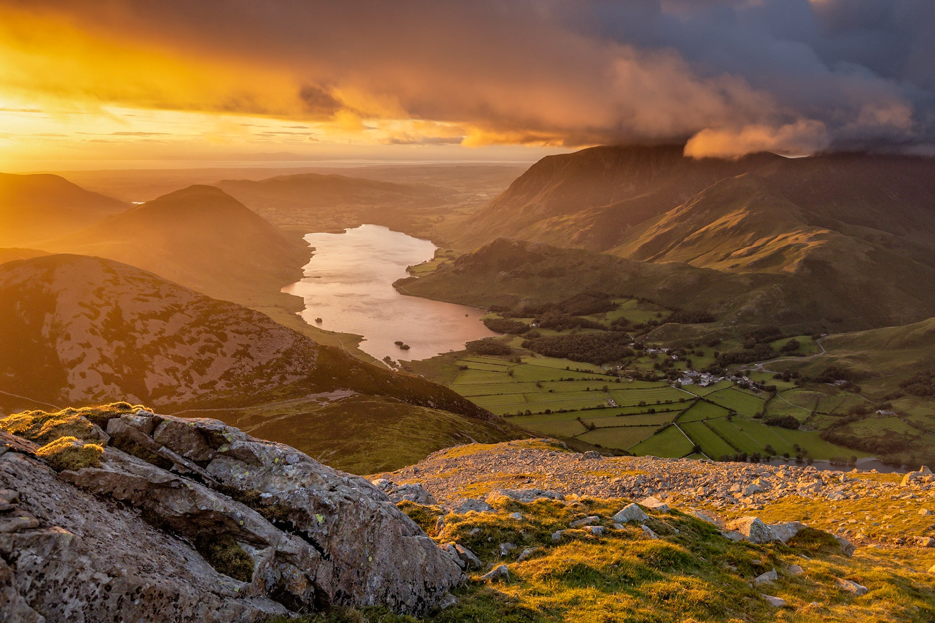 Crummock from High Stile