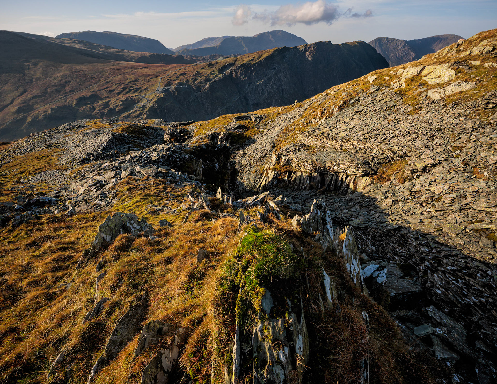 Dale head mine workings