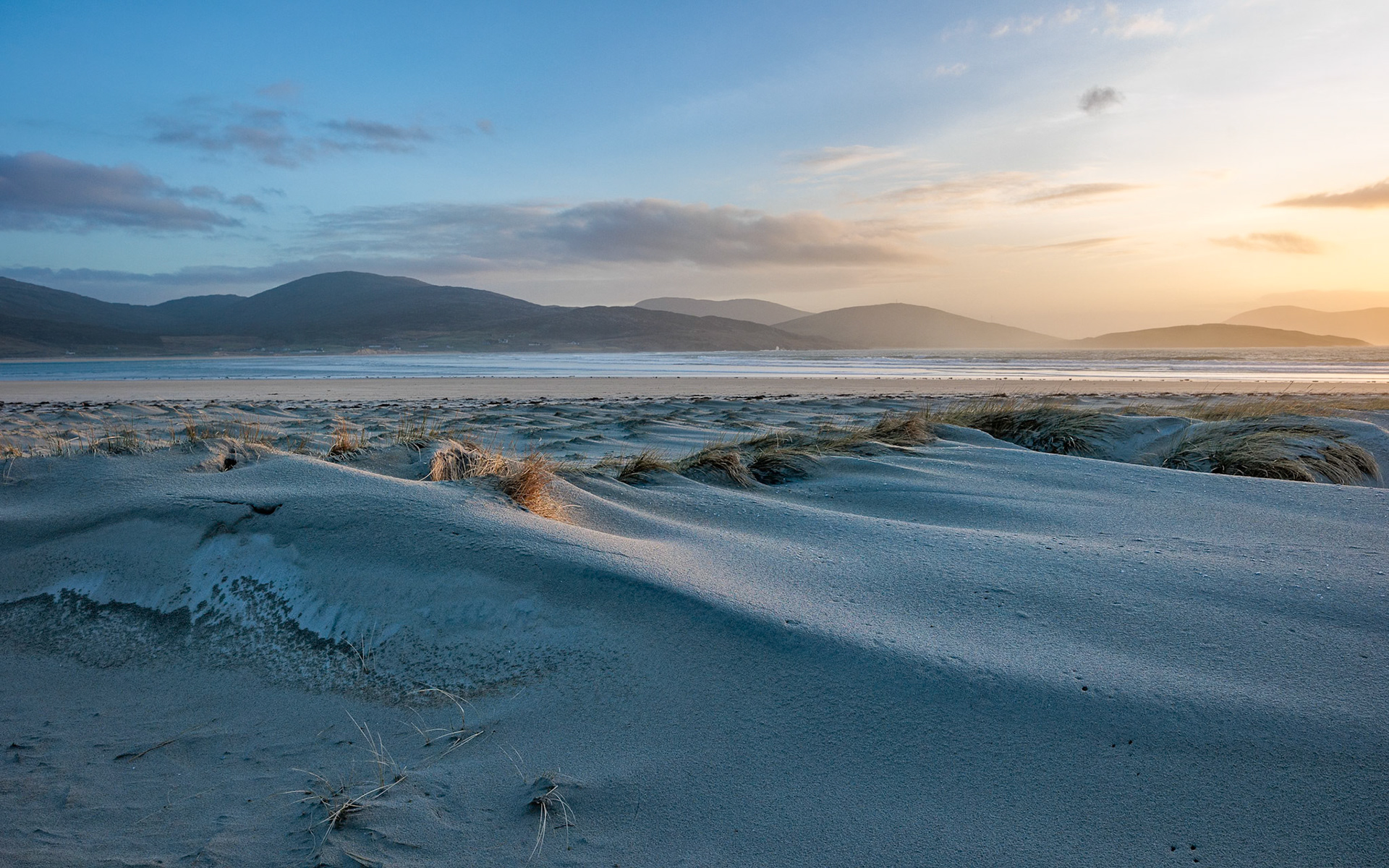 Luskentyre sunset