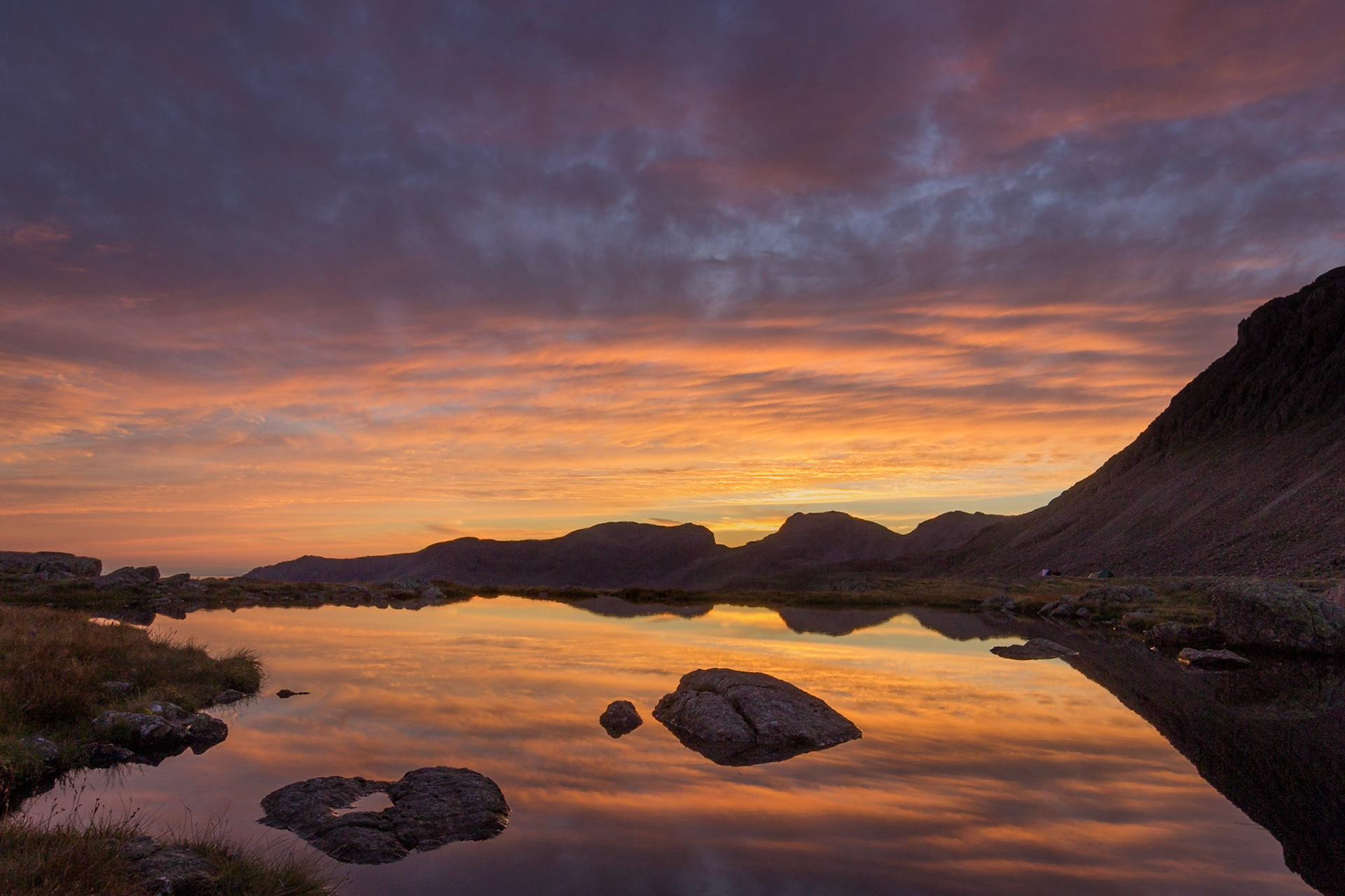 Three tarns
