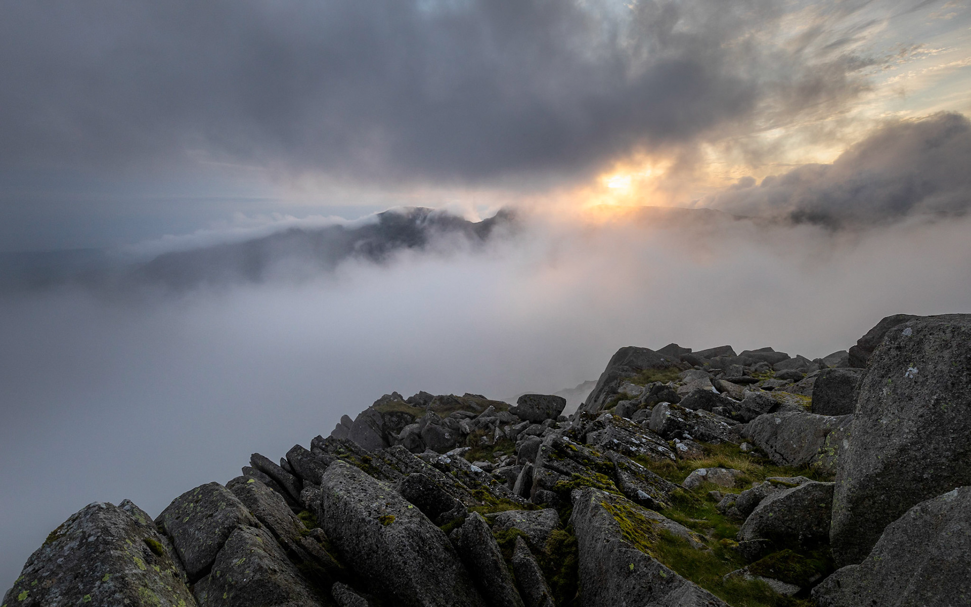 Mickledore sunset