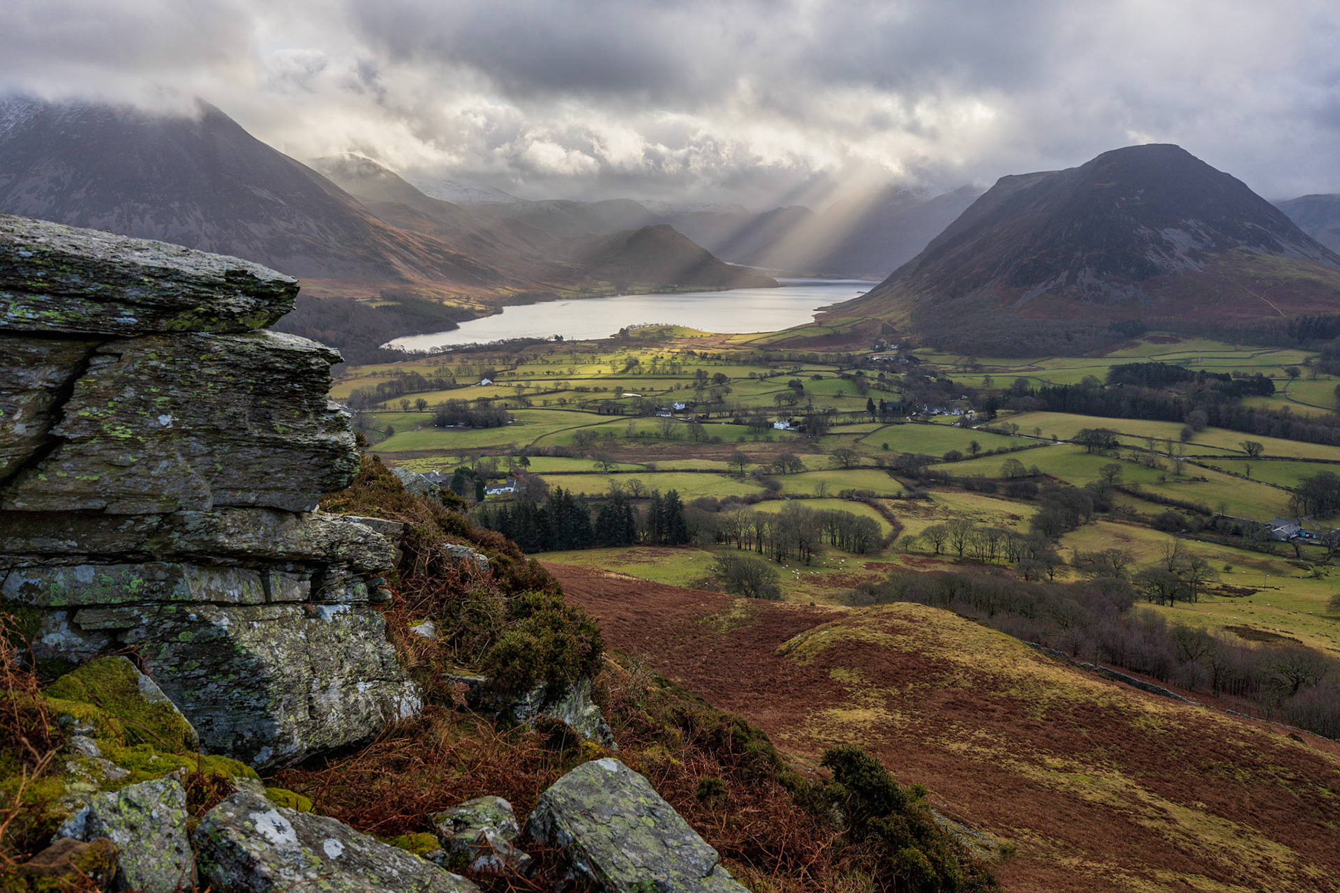 View from Low fell