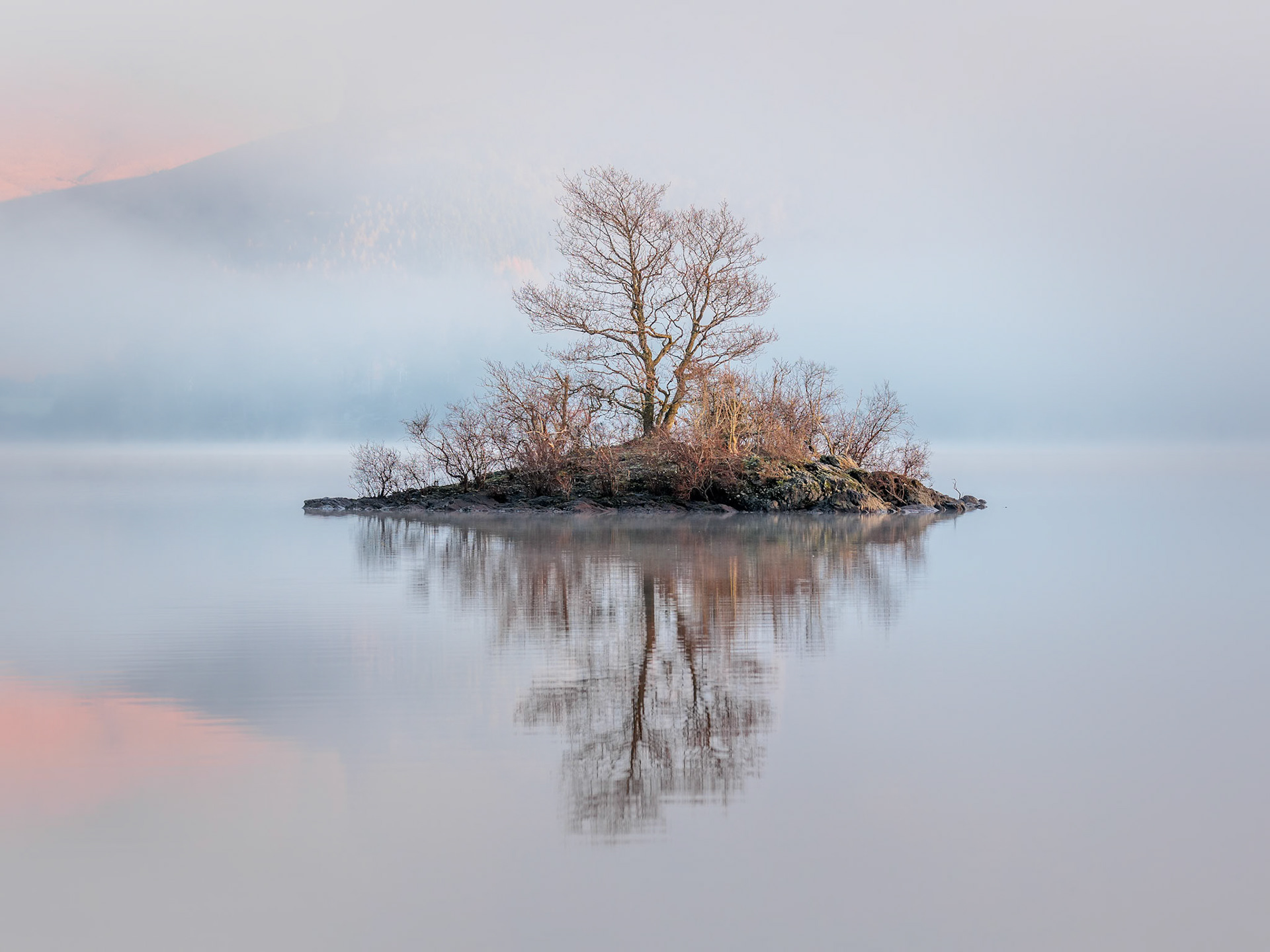 Misty dawn
