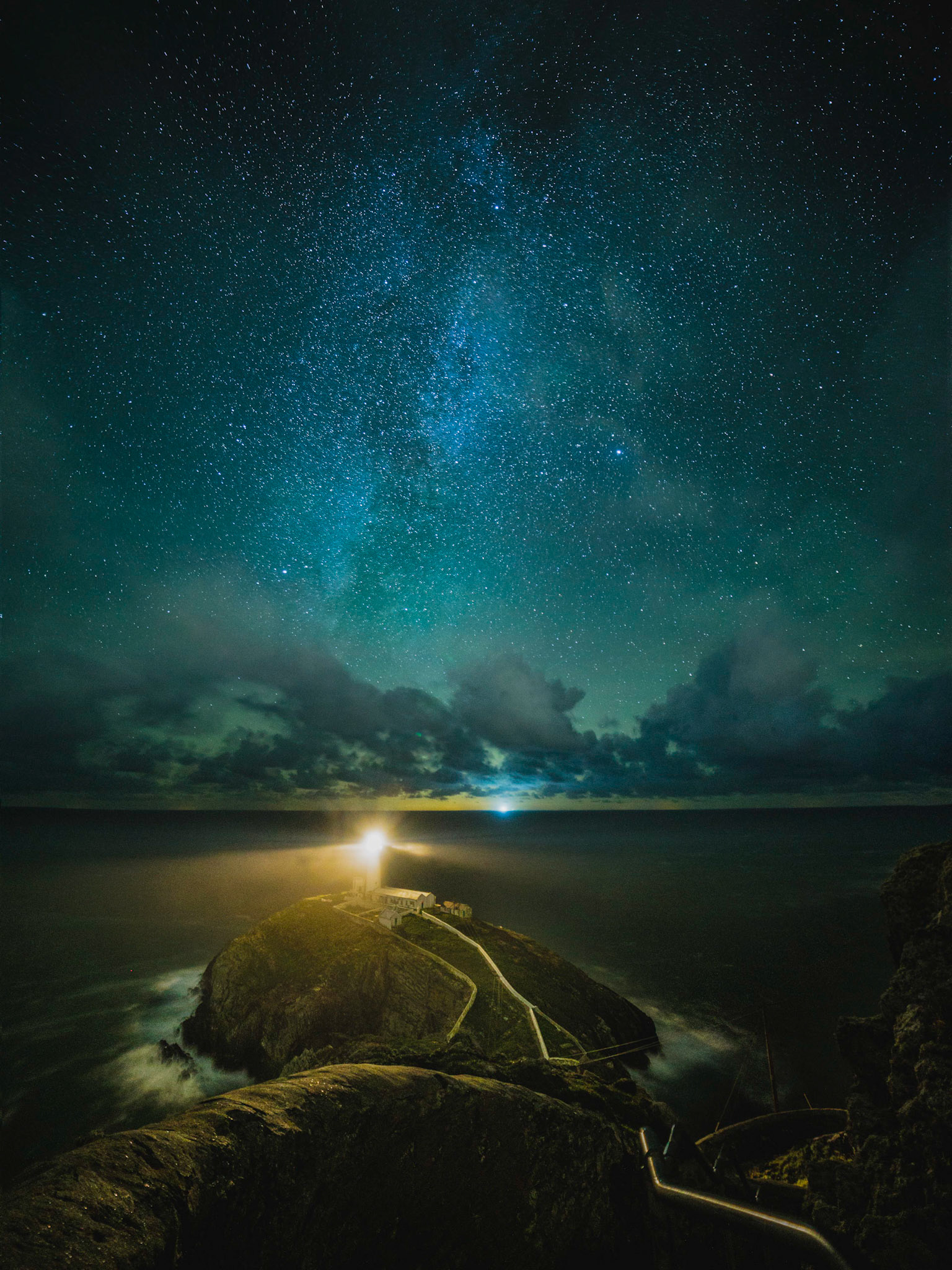 South stack Milky Way