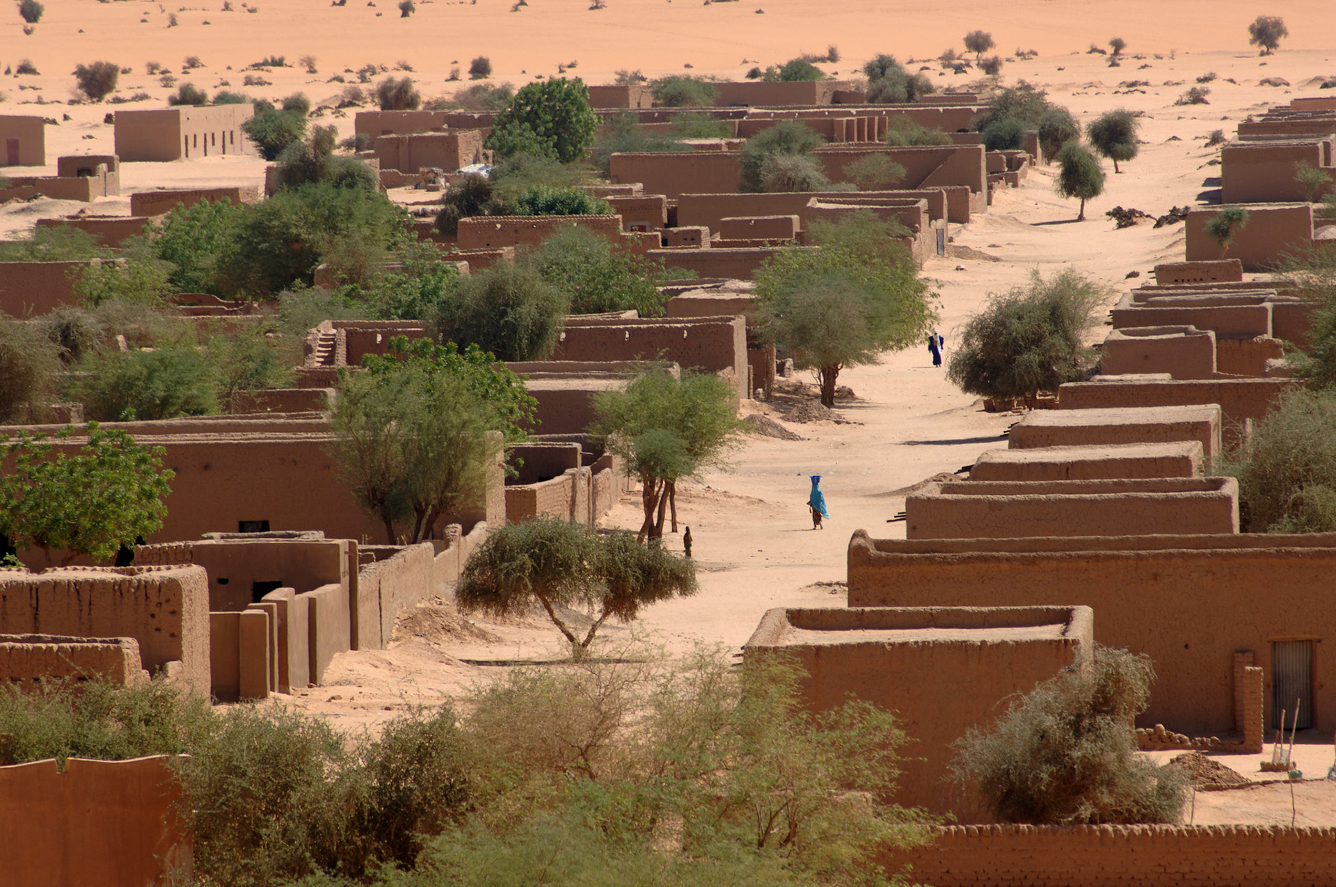 The old city of Borem, Mali, November 2005